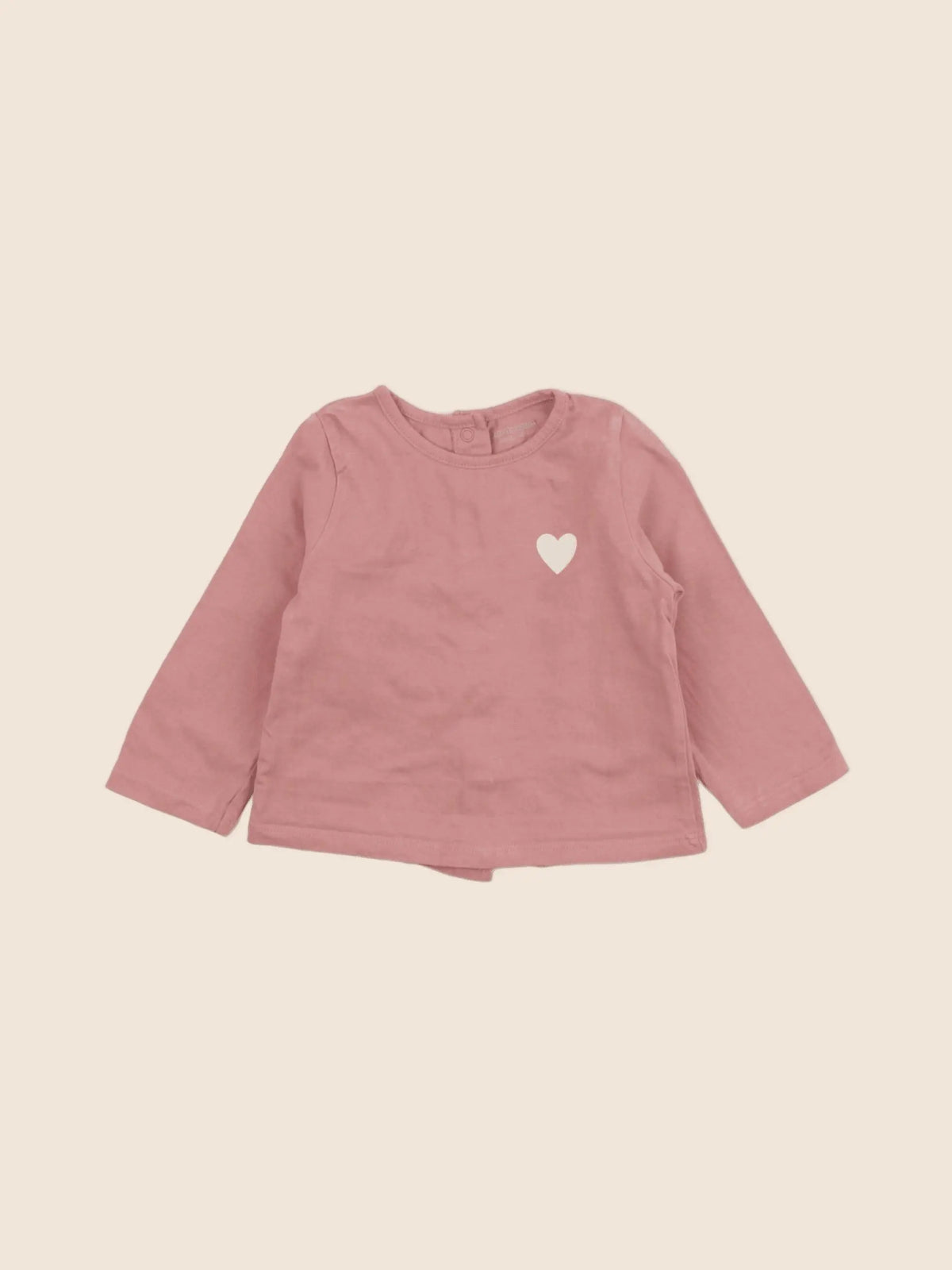 Vertbaudet - tee-shirt rose - 6 mois