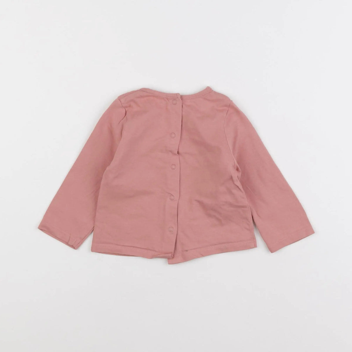 Vertbaudet - tee-shirt rose - 6 mois