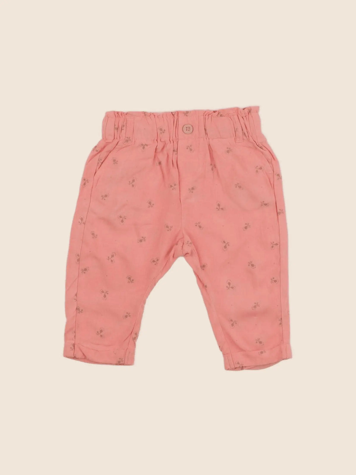 Vertbaudet - sarouel rose - 6 mois