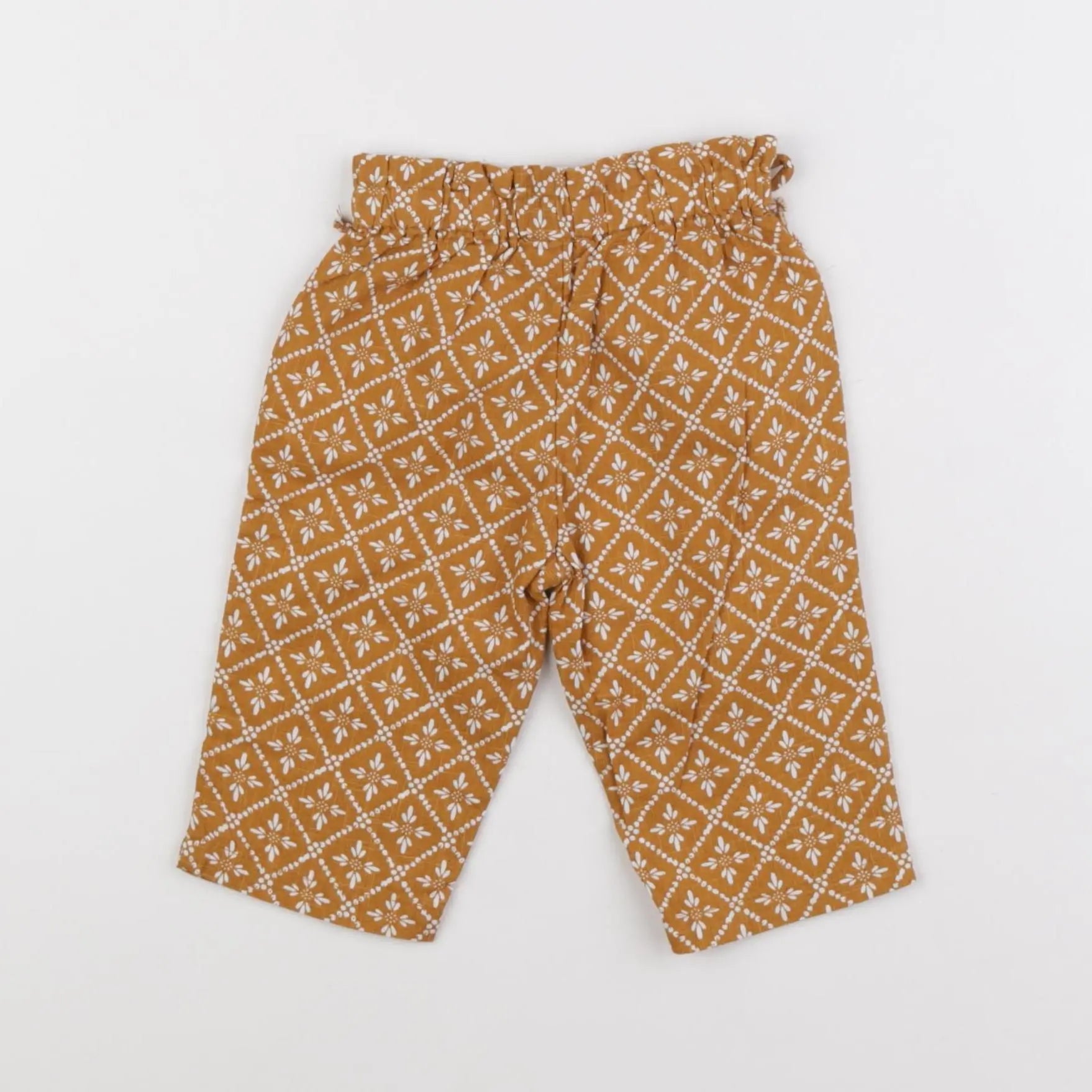 Vertbaudet - pantalon marron - 6 mois