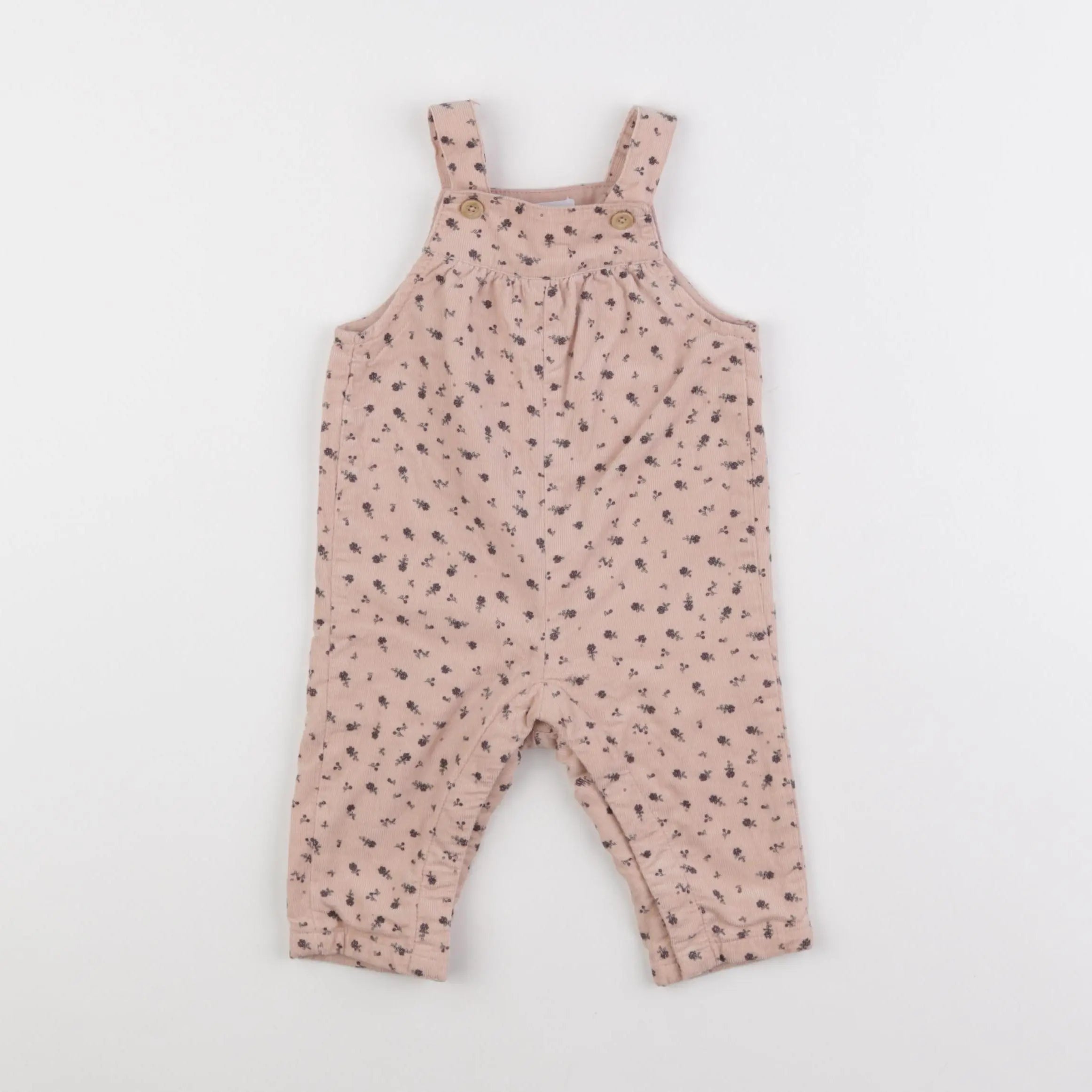 Vertbaudet - salopette rose - 6 mois