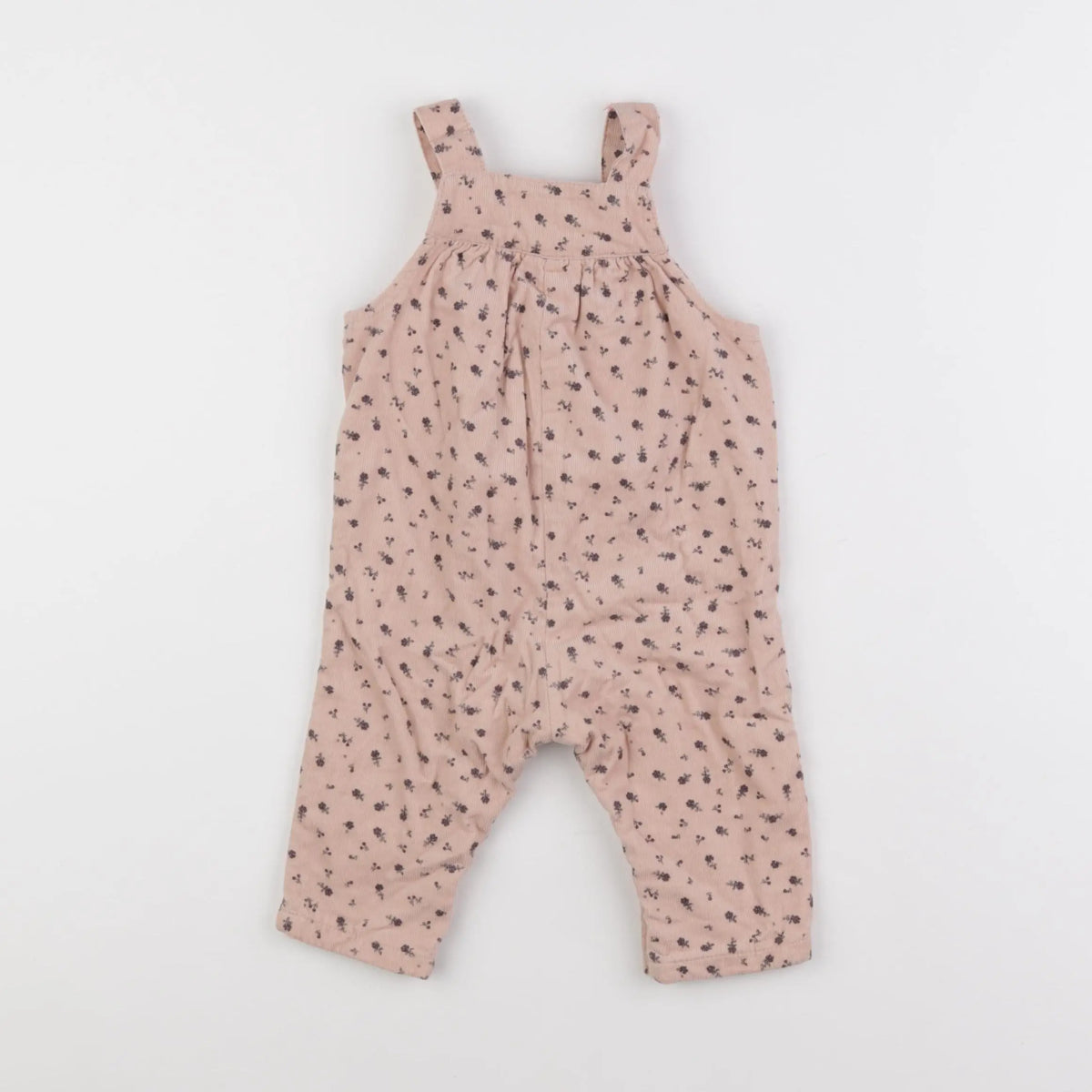 Vertbaudet - salopette rose - 6 mois