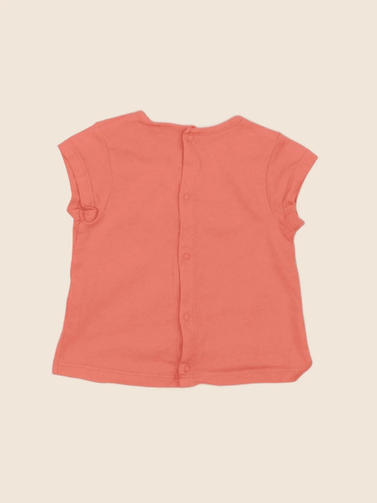 Tape à l'oeil - tee-shirt rose - 6 mois