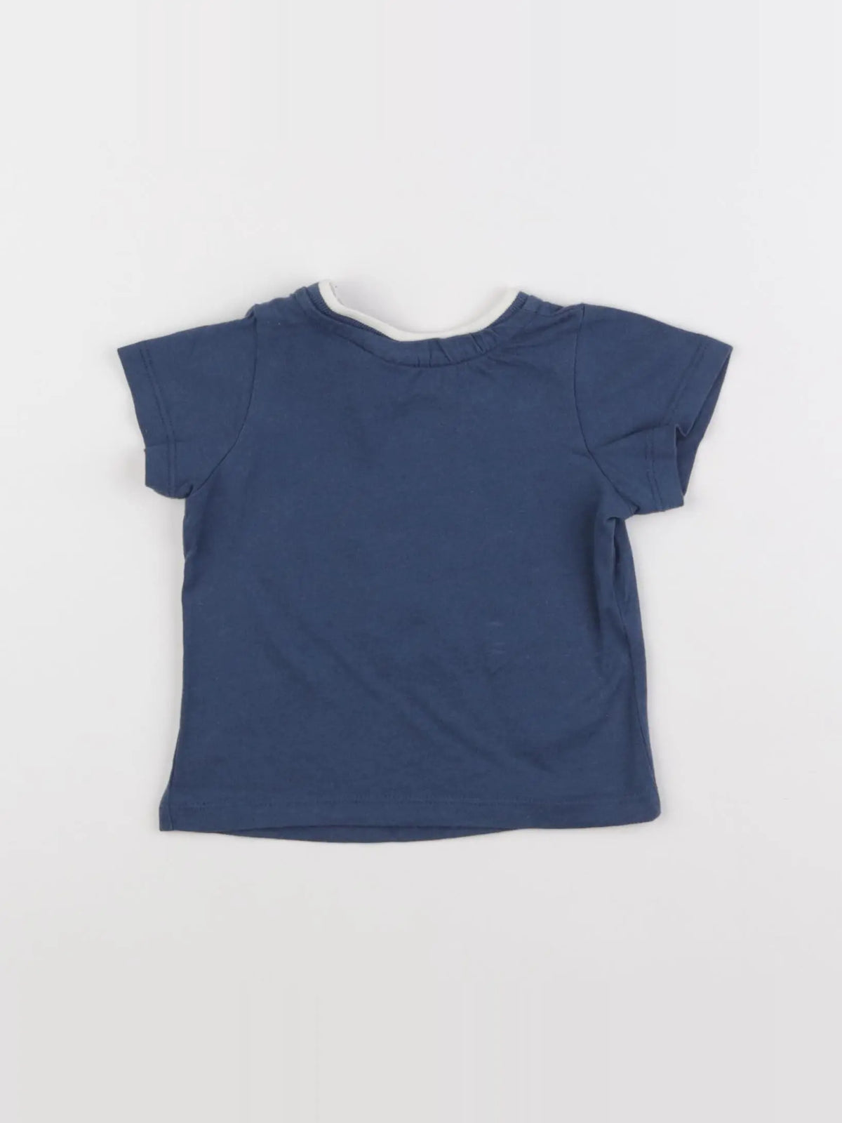 Tape à l'oeil - tee-shirt bleu - 6 mois