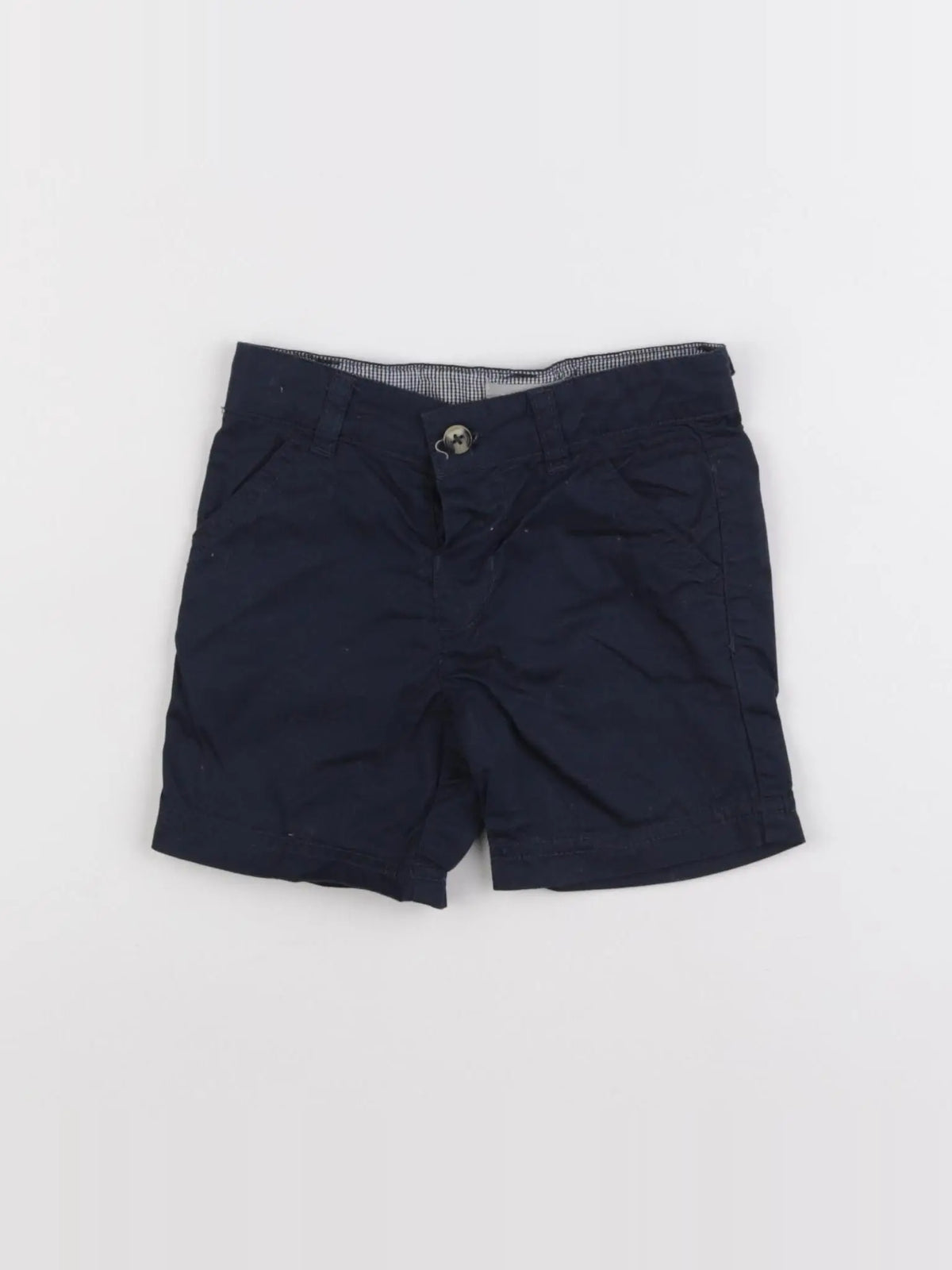 Boutchou - short bleu - 6 mois