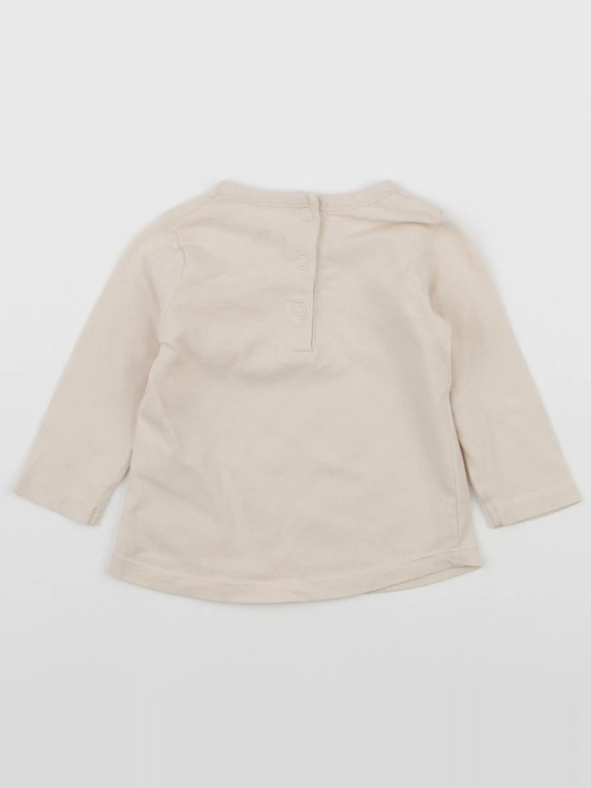 La Redoute - tee-shirt beige - 6 mois