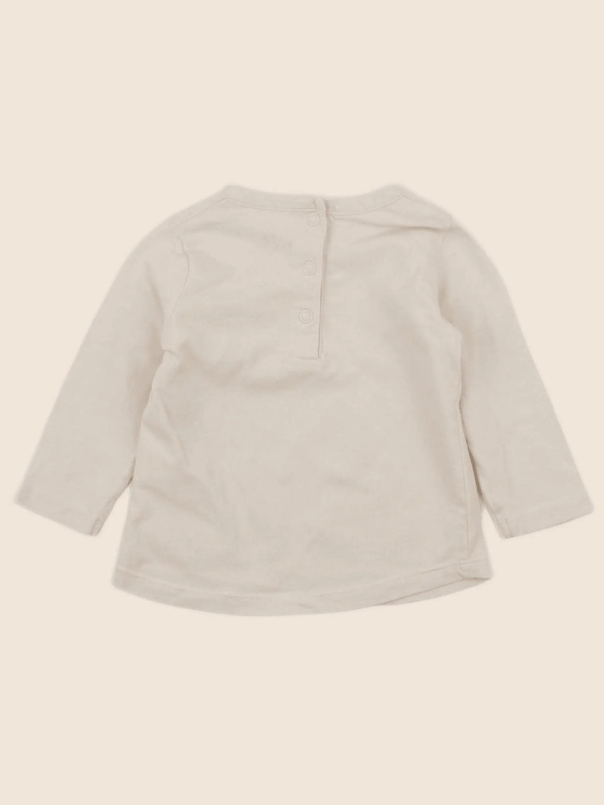 La Redoute - tee-shirt beige - 6 mois