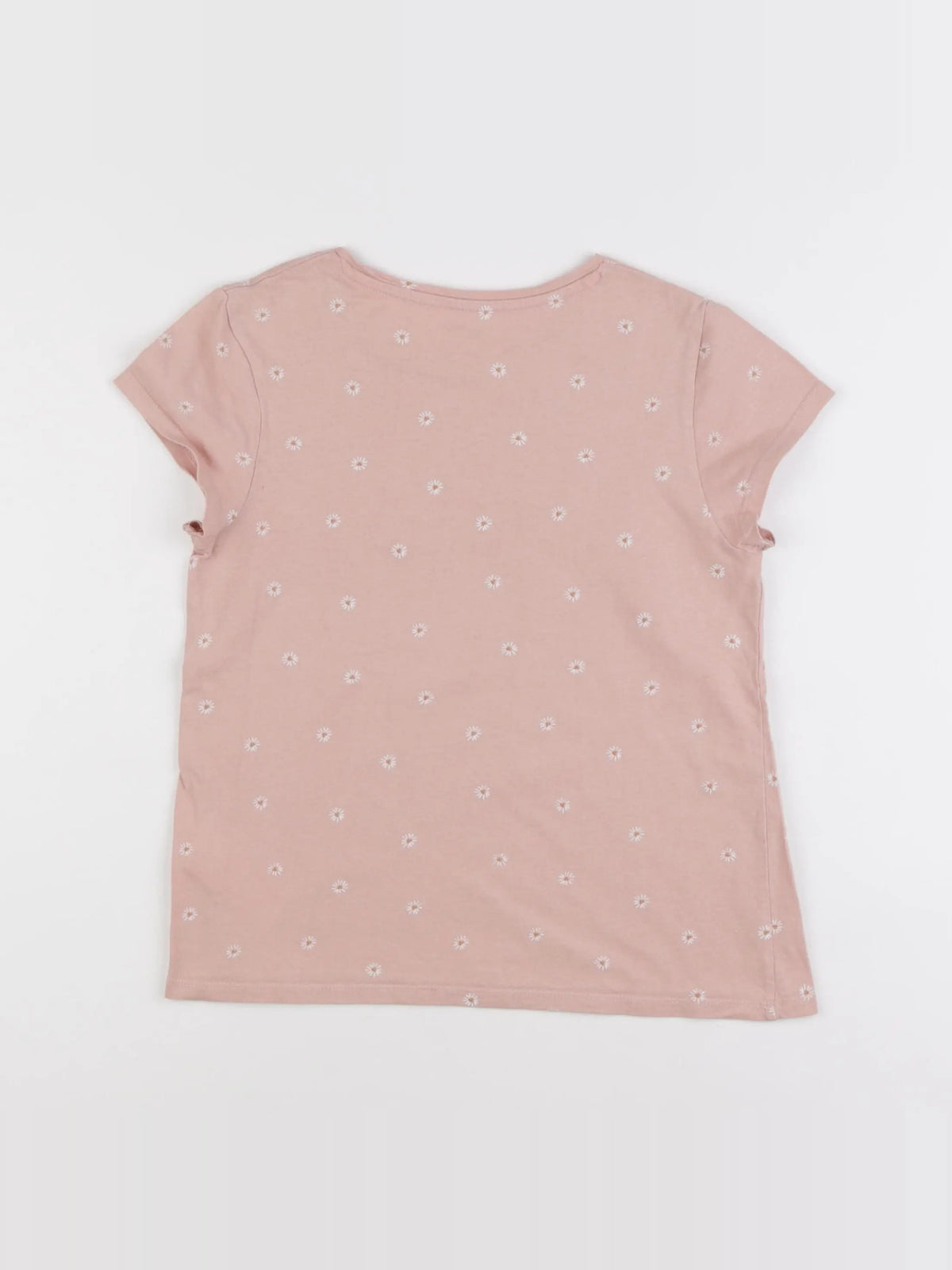 Vertbaudet - tee-shirt rose - 10 ans