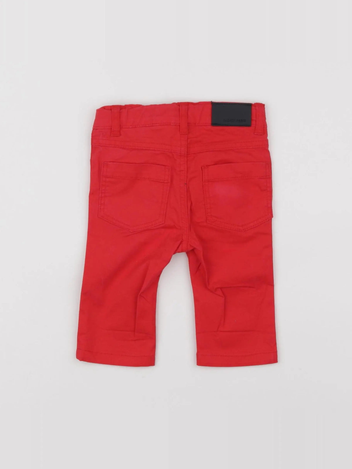 Jacadi - pantalon doublé rouge - 6 mois