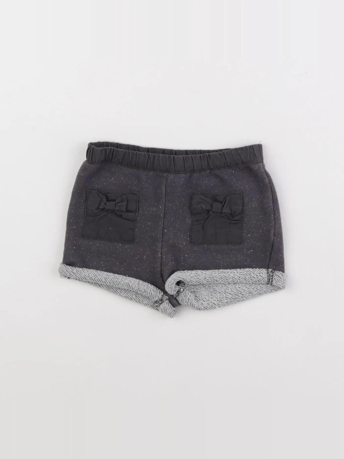 Vertbaudet - short taupe, or - 6 mois