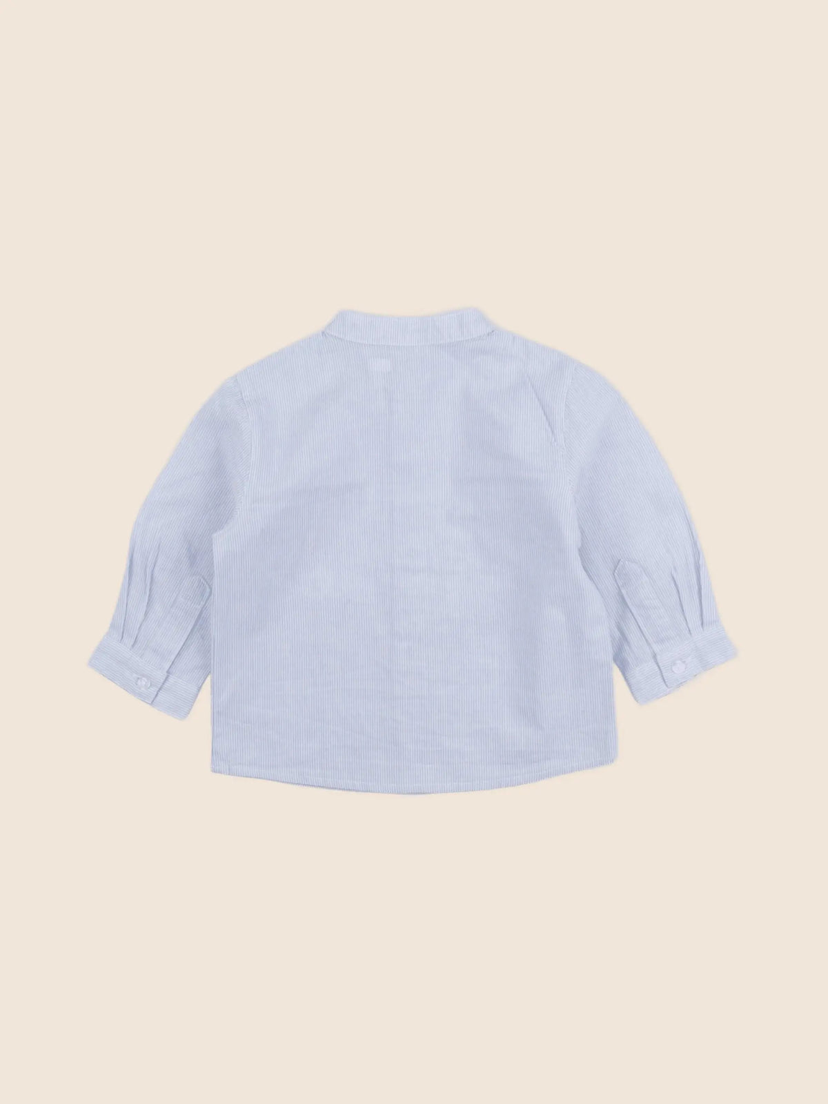 Boutchou - chemise bleu - 6 mois