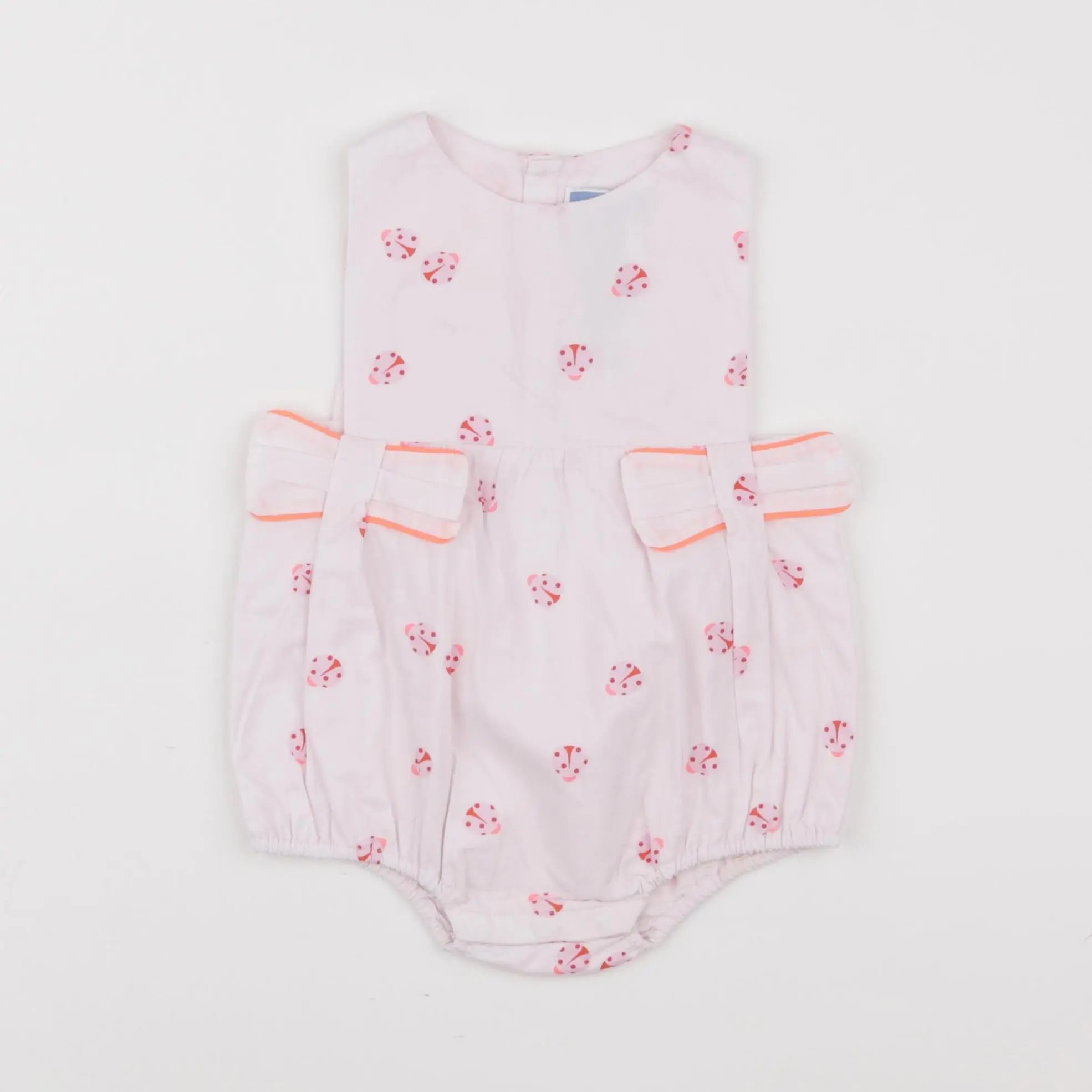 Jacadi - combinaison rose - 6 mois