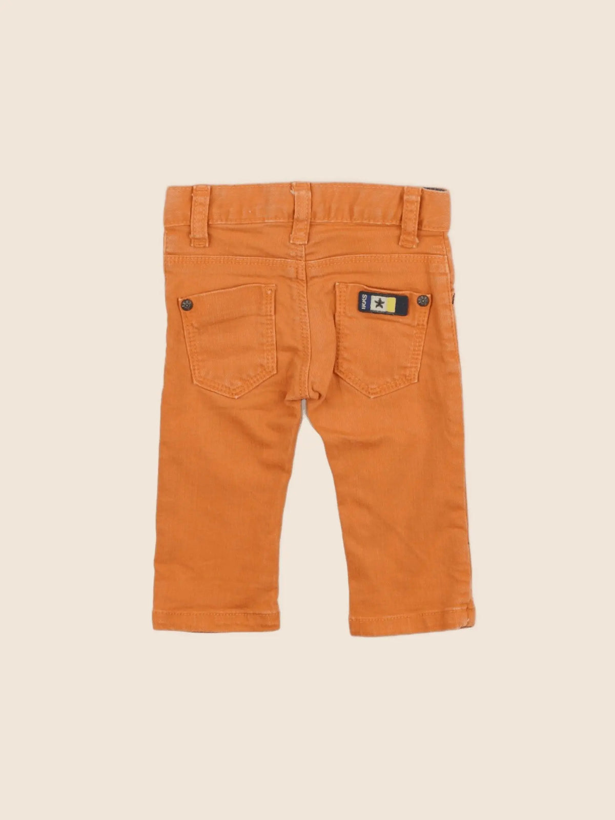 IKKS - jean orange - 3 mois