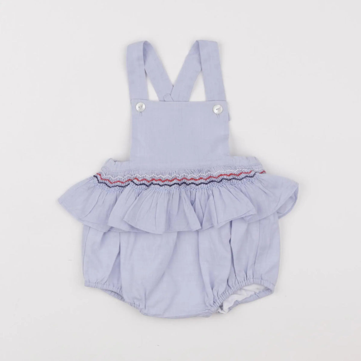 Jacadi - salopette bleu - 6 mois