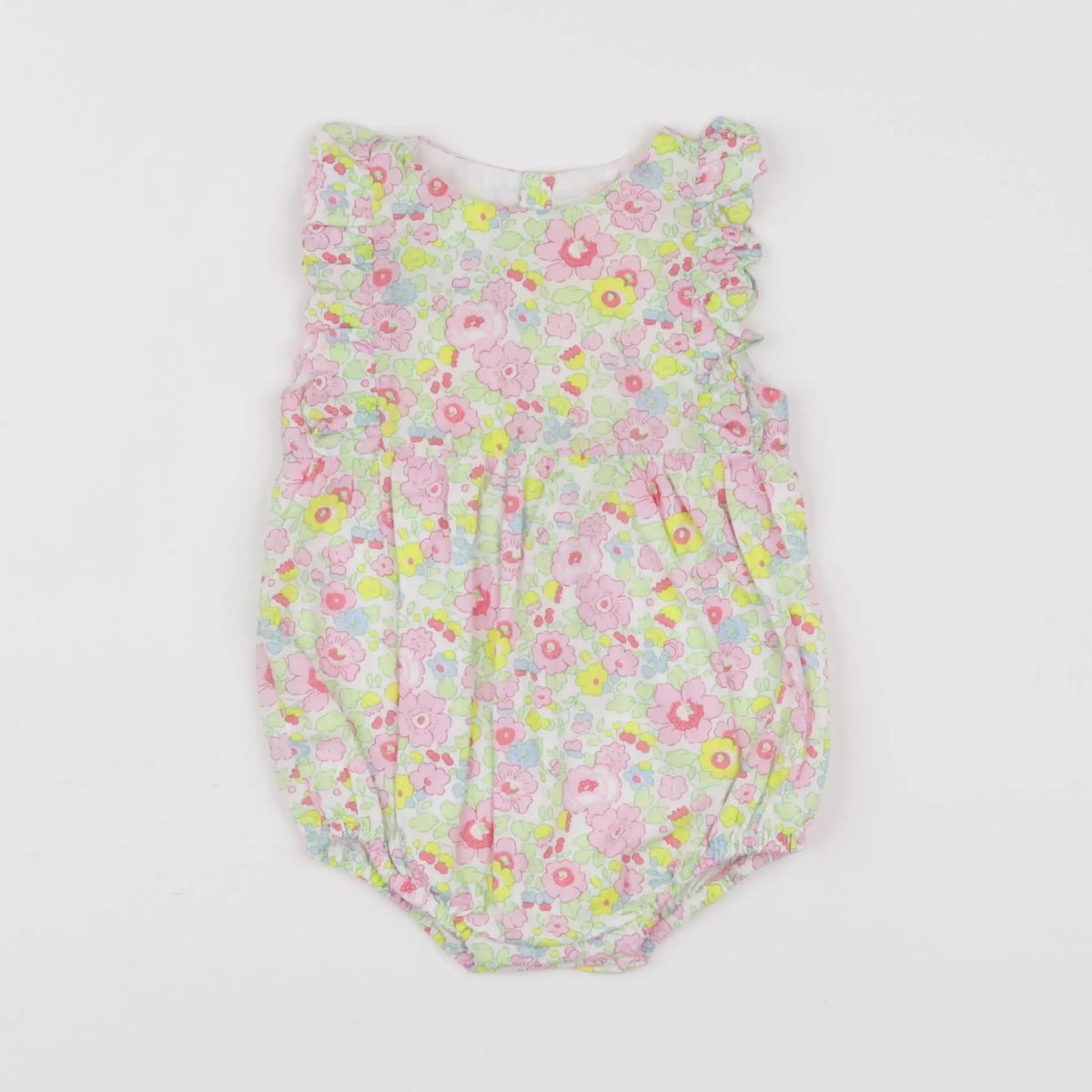 Jacadi - combinaison liberty multicolore - 6 mois
