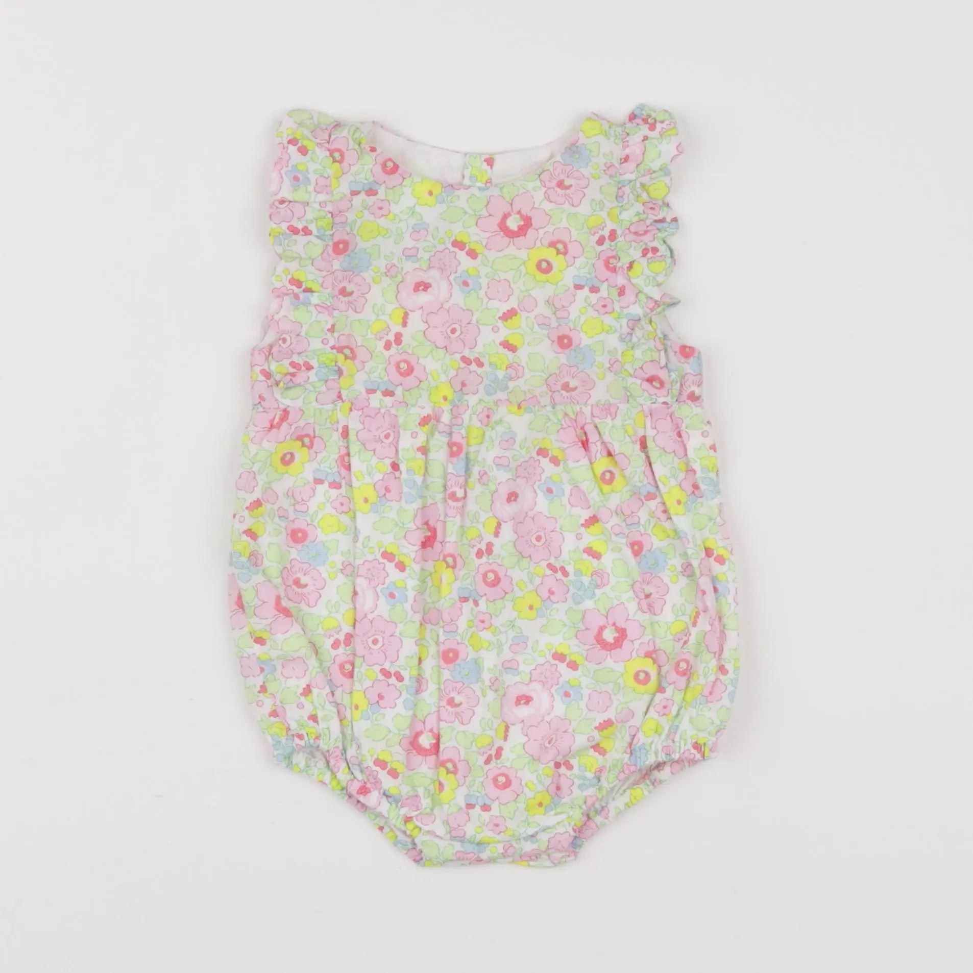 Jacadi - combinaison liberty multicolore - 6 mois