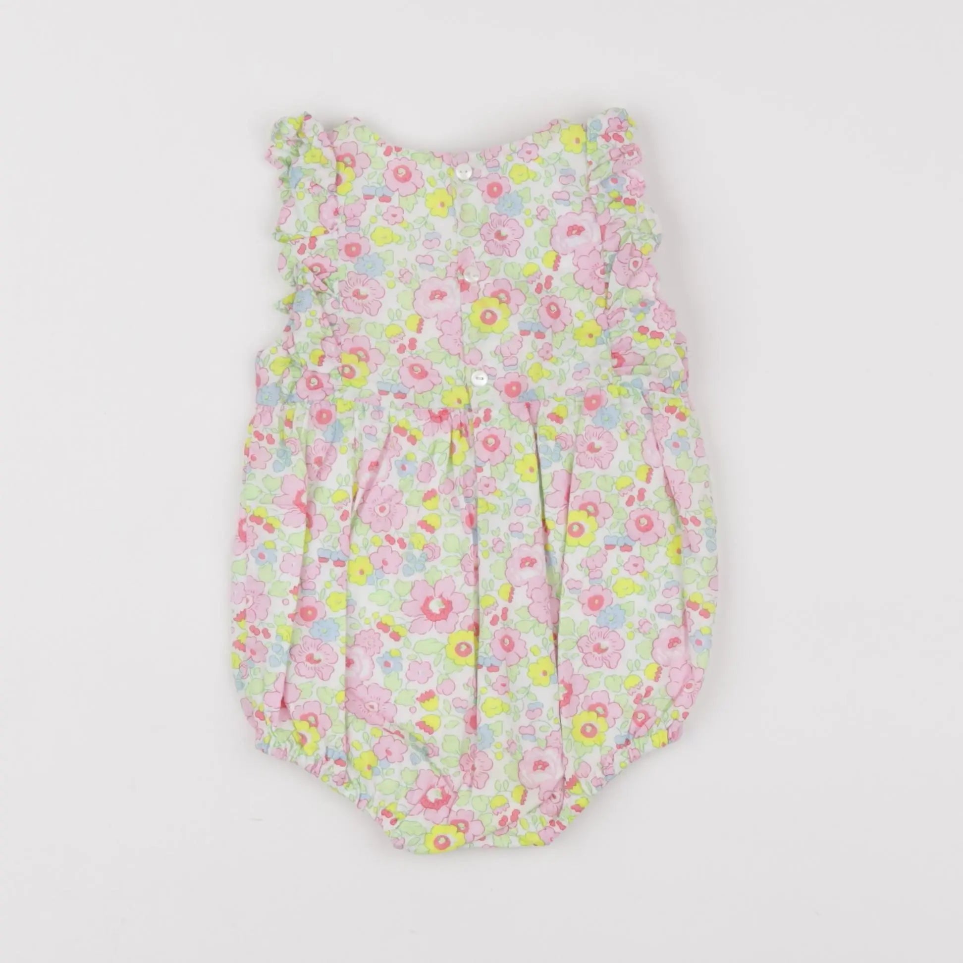 Jacadi - combinaison liberty multicolore - 6 mois