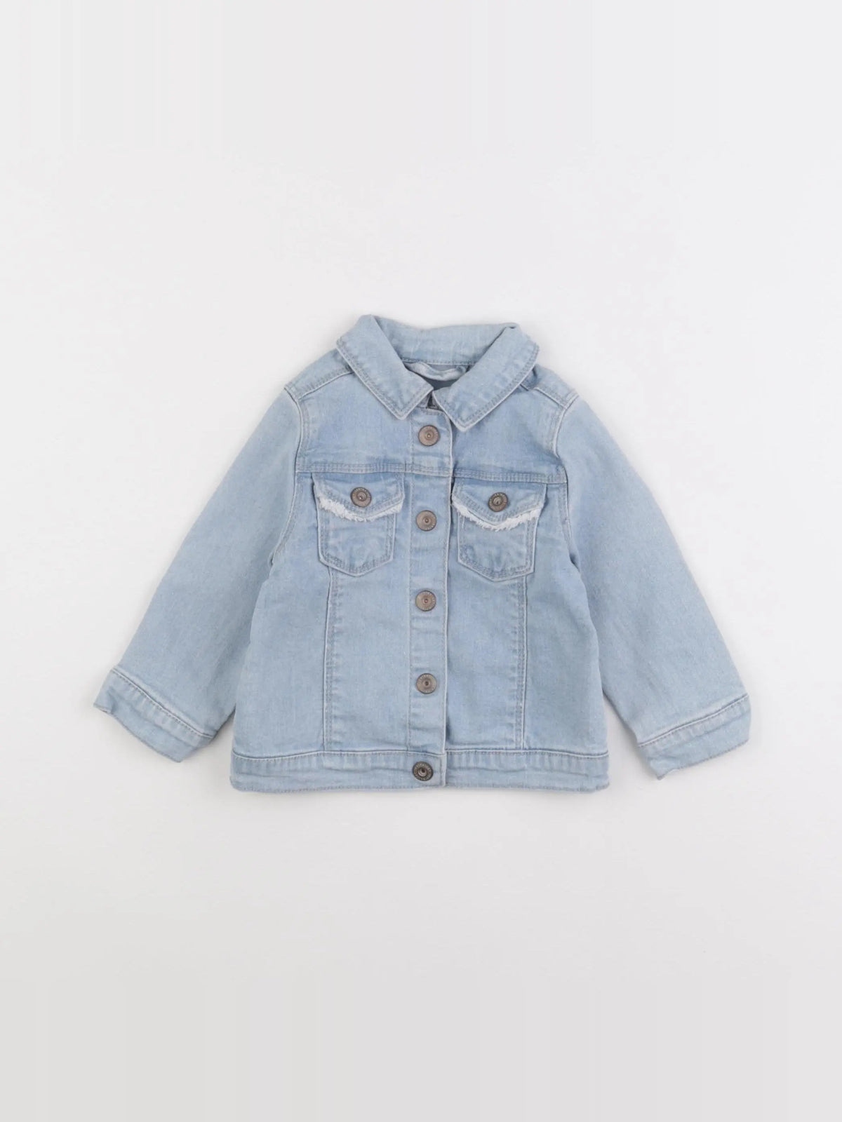 Vertbaudet - veste bleu - 12 mois