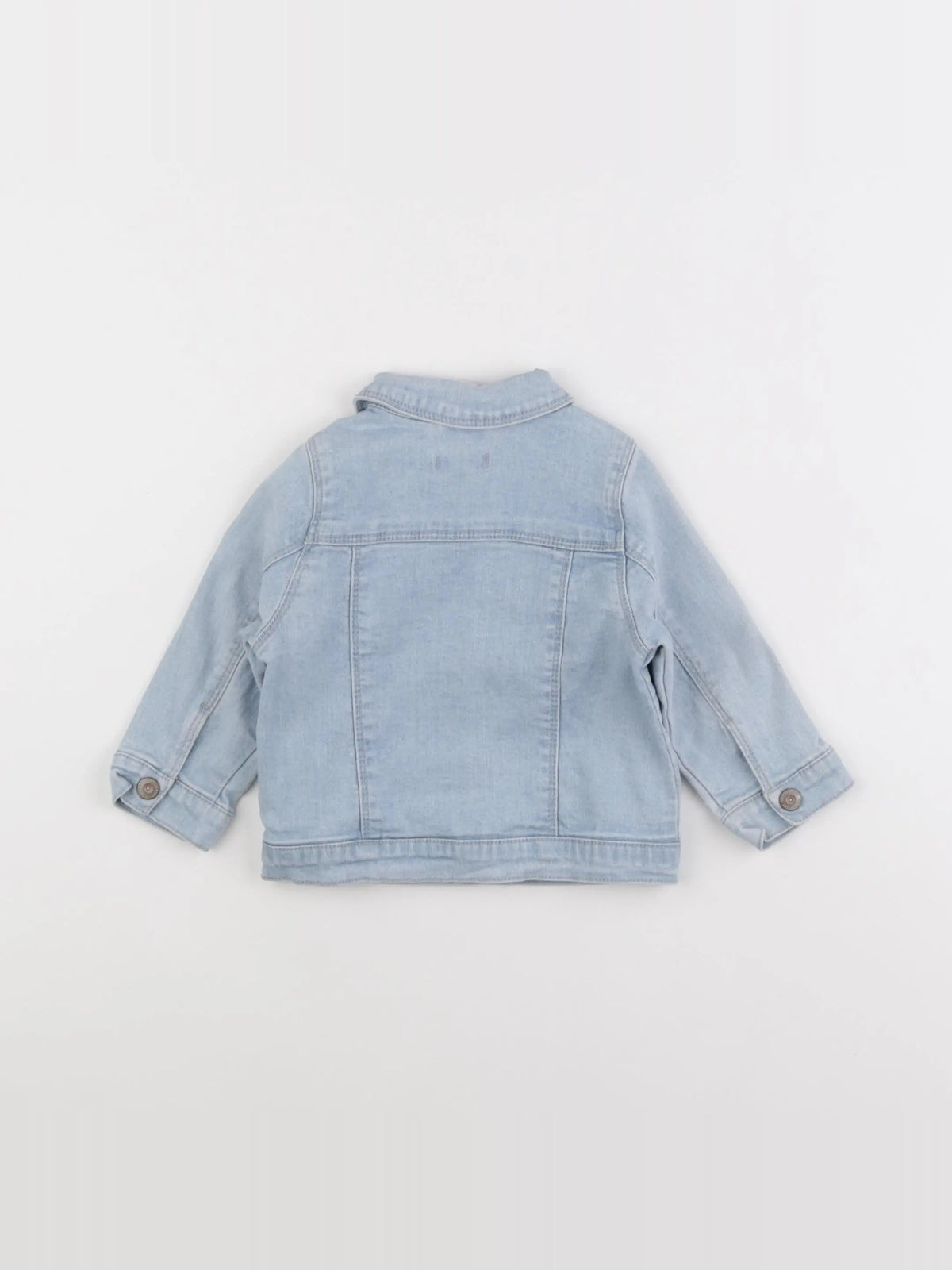 Vertbaudet - veste bleu - 12 mois