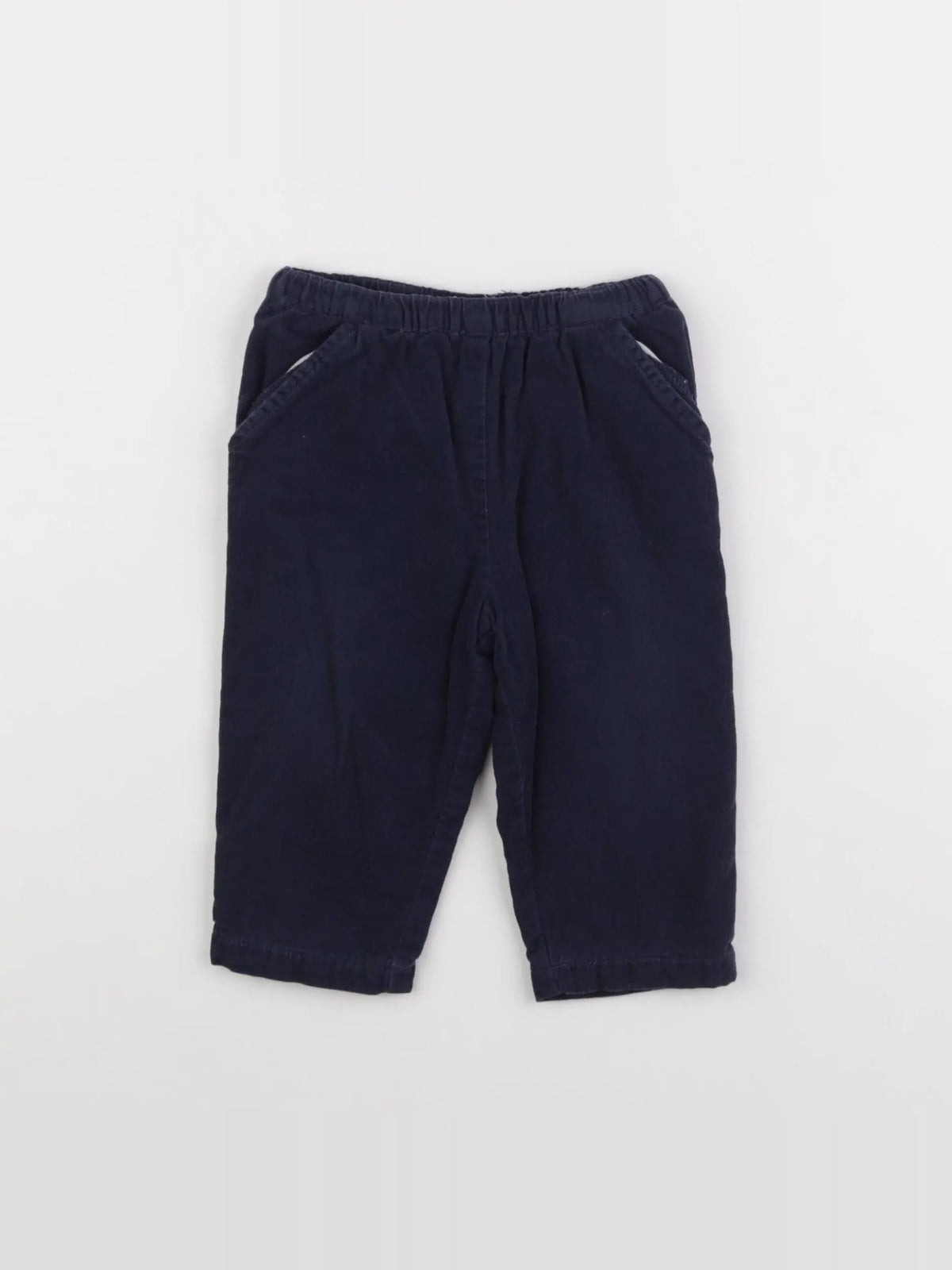 Boutchou - pantalon bleu - 12 mois