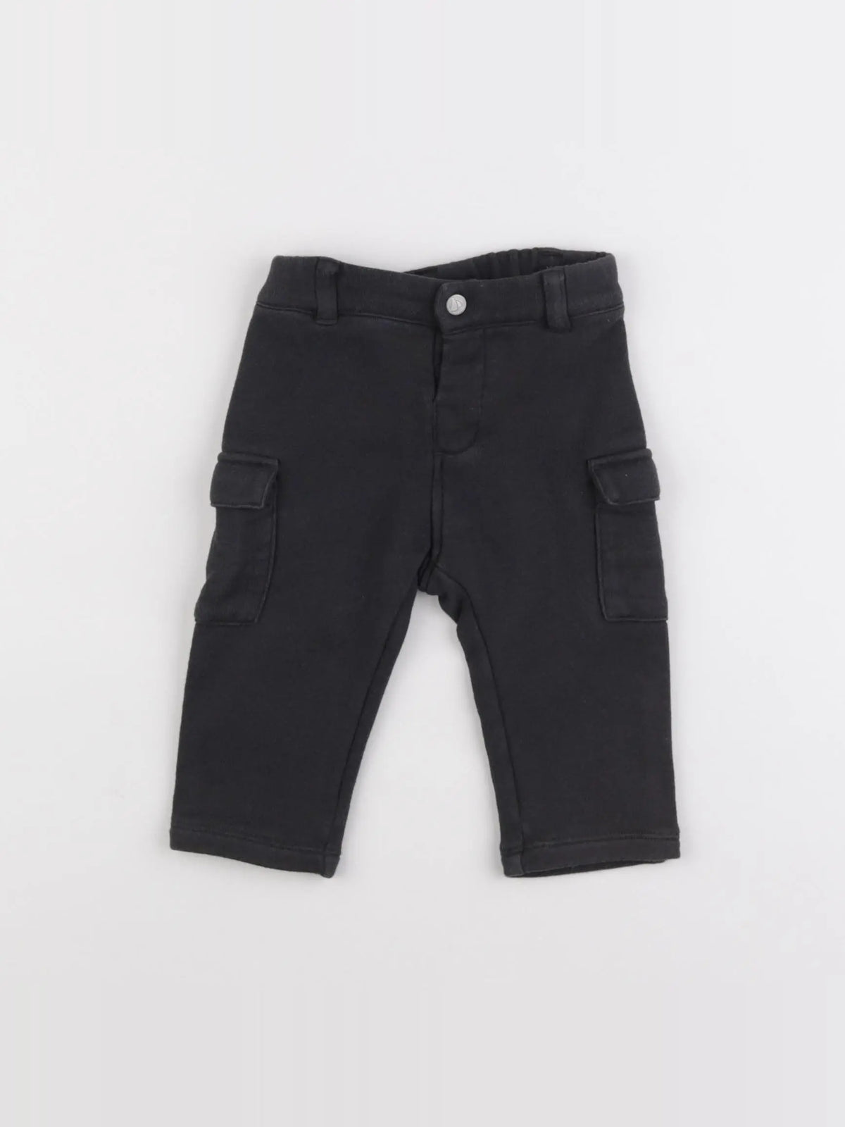 Petit Bateau - pantalon gris - 6 mois