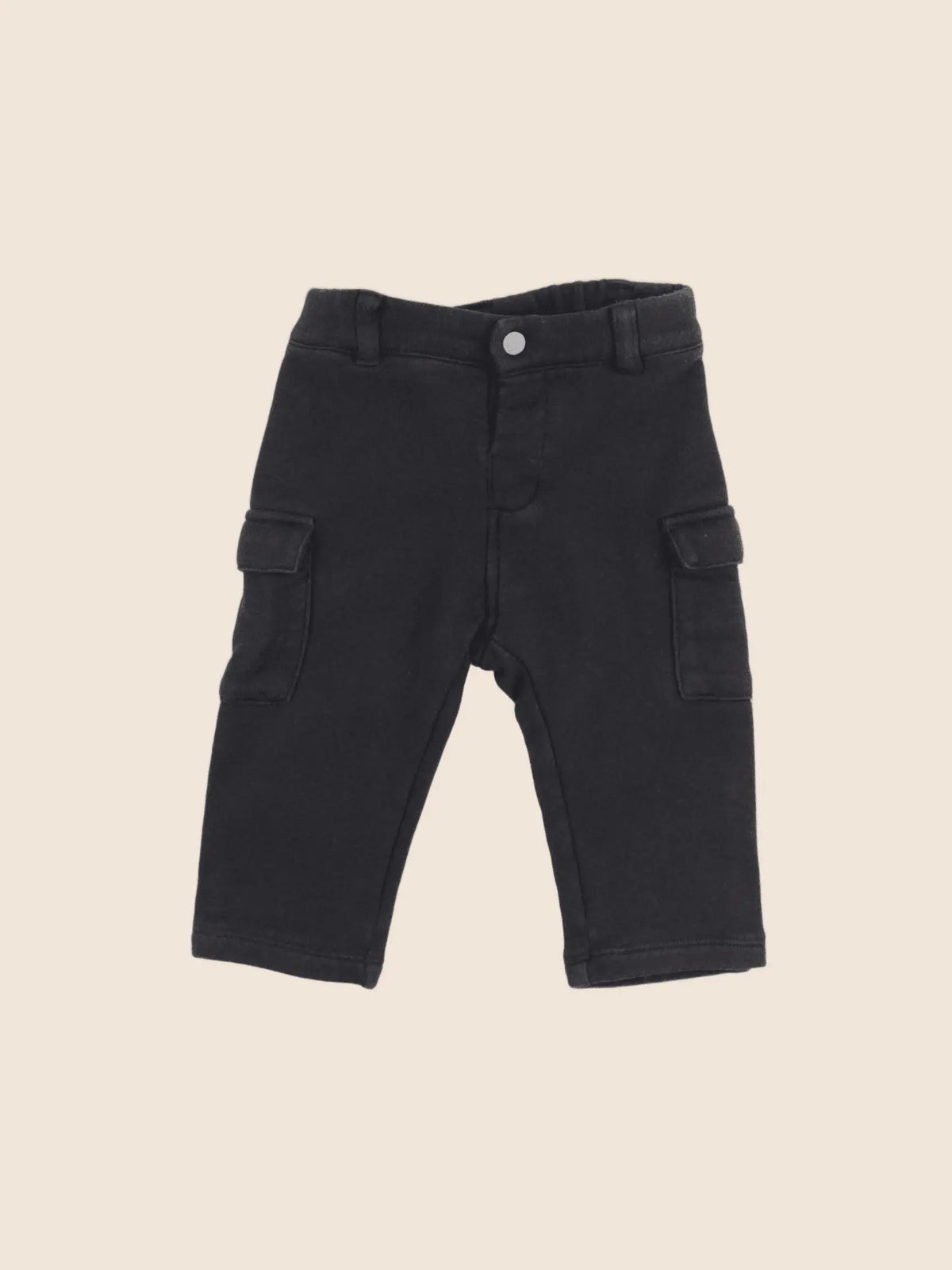Petit Bateau - pantalon gris - 6 mois