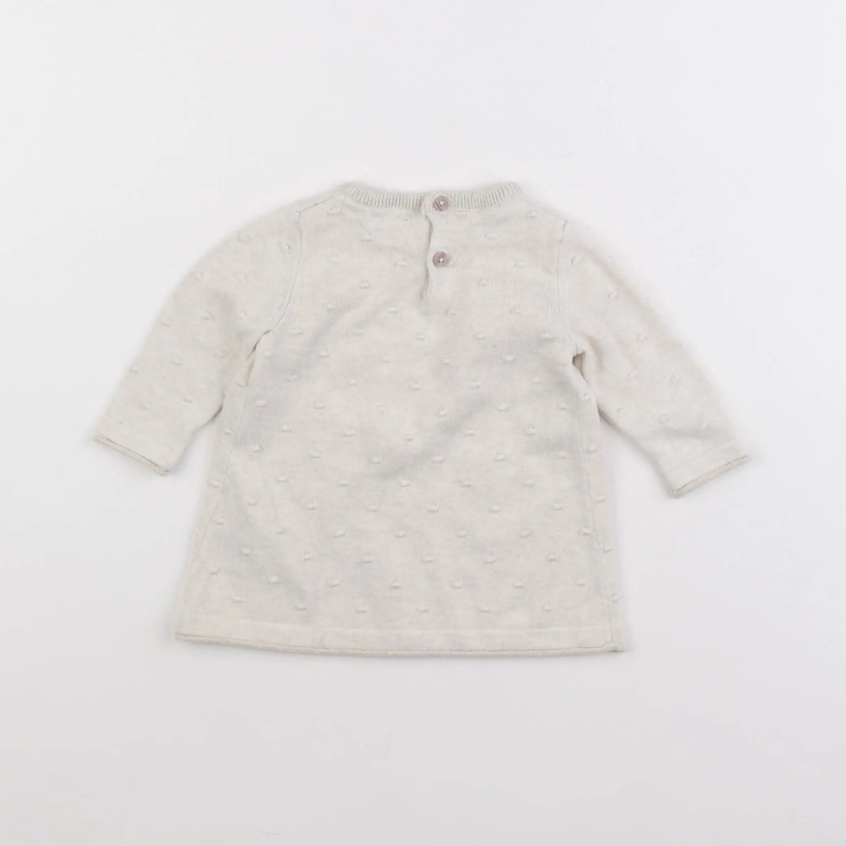 Vertbaudet - robe blanc - 3 mois