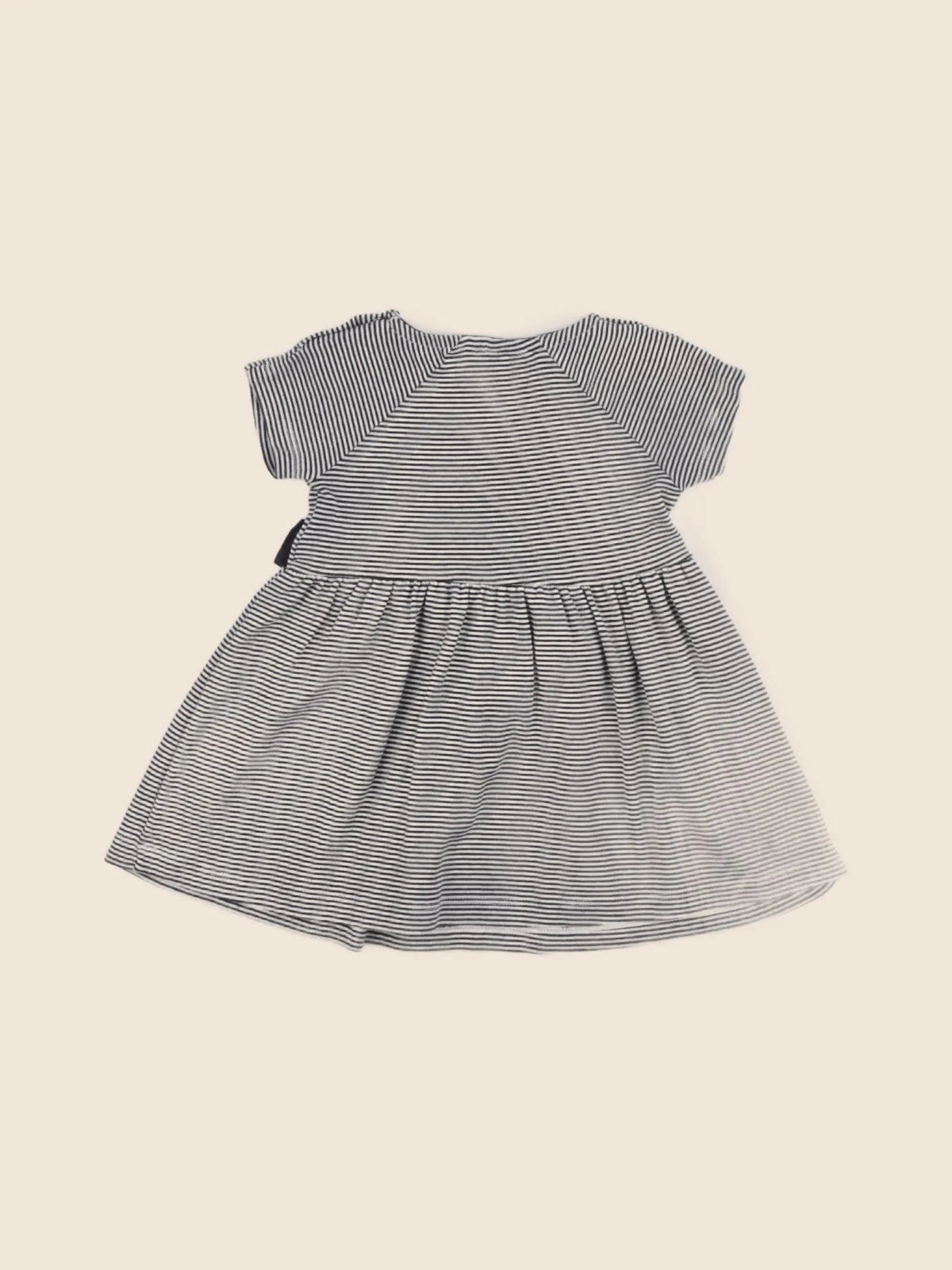 Petit Bateau - robe bleu - 6 mois