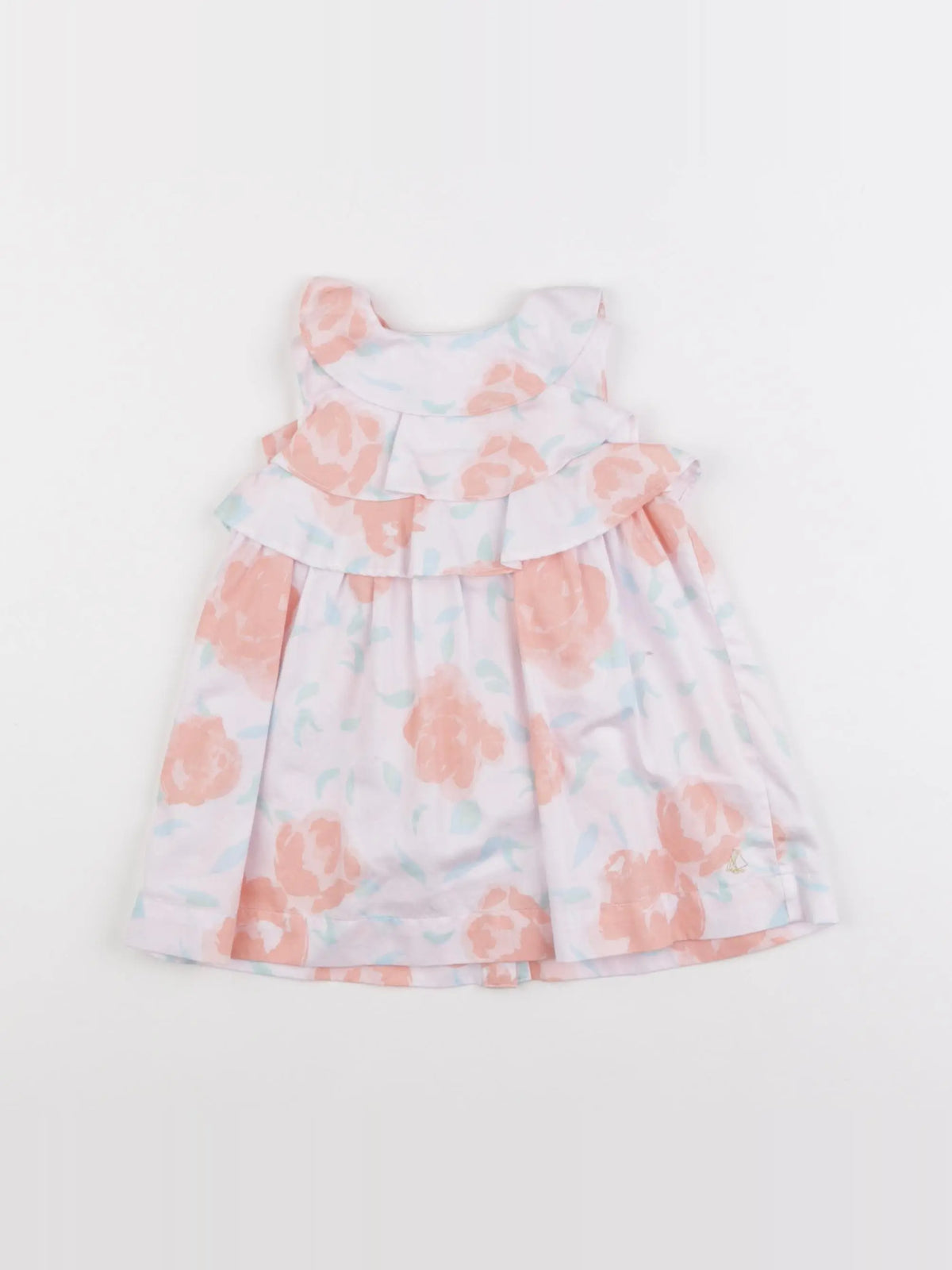 Petit Bateau - robe multicolore - 6 mois