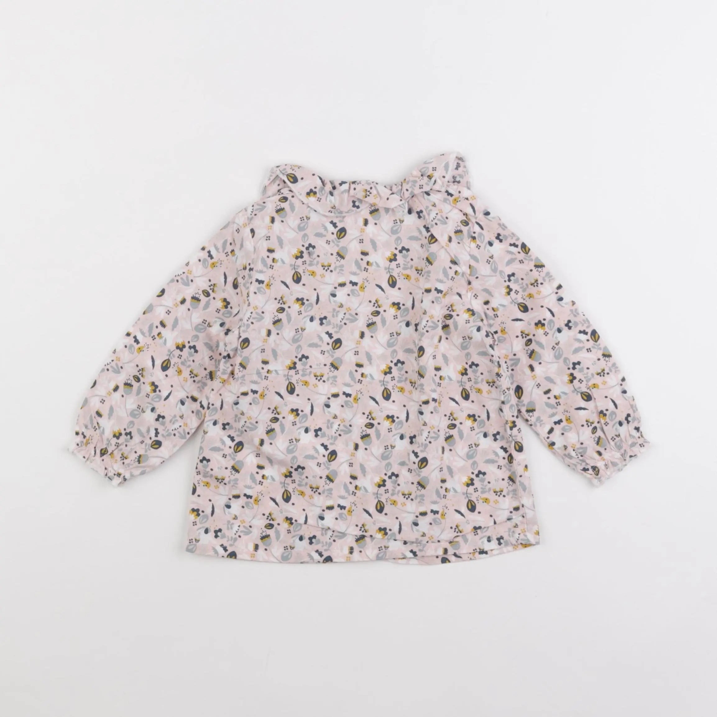 Vertbaudet - blouse rose - 12 mois