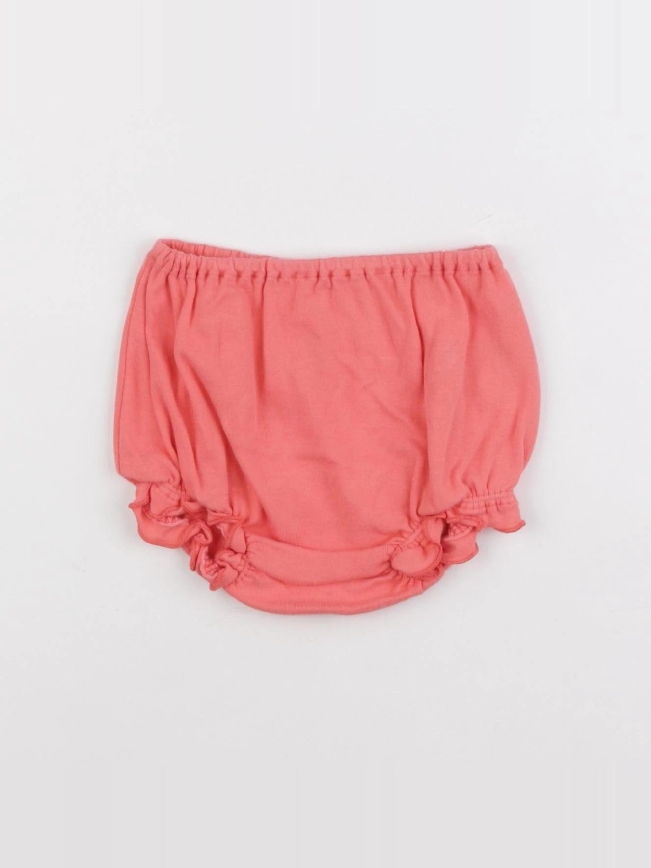 Petit Bateau - bloomer rose - 6 mois