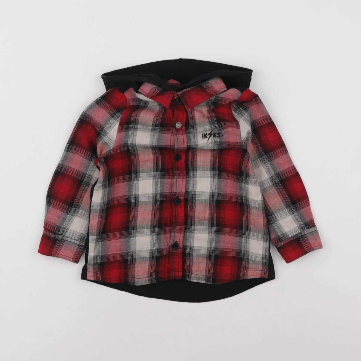IKKS - chemise rouge - 18 mois