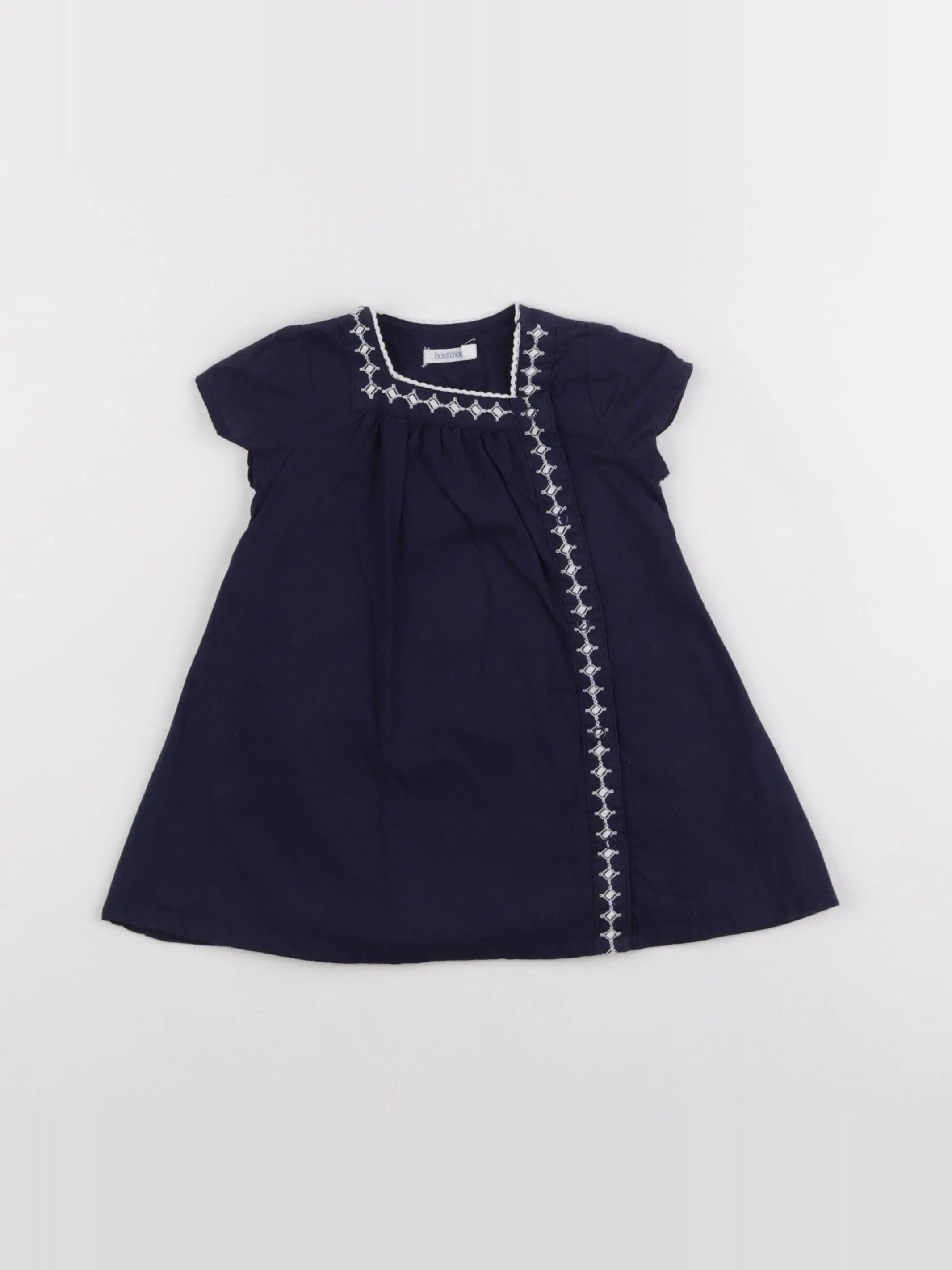 Boutchou - robe bleu - 6 mois