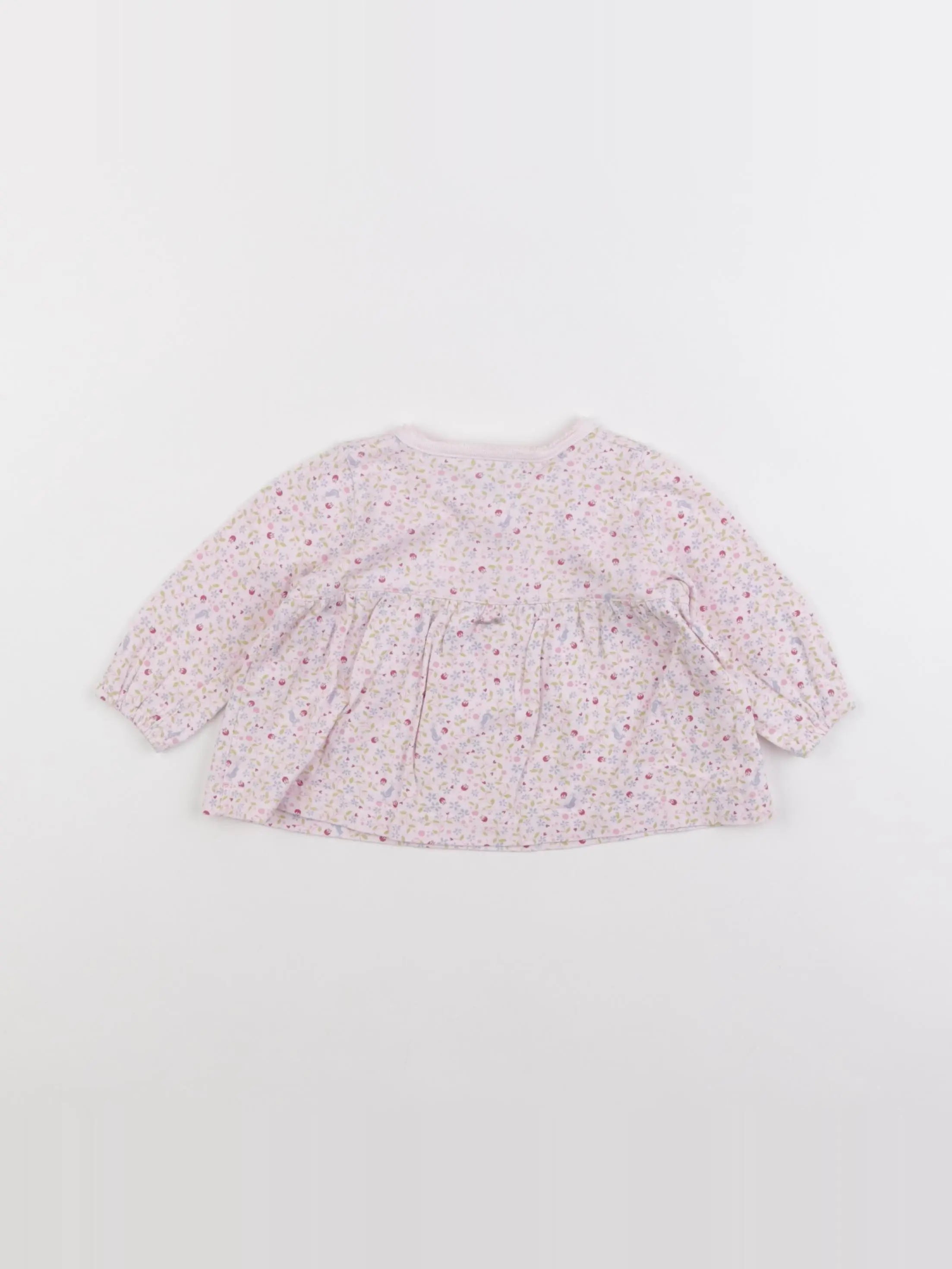 Petit Bateau - tee-shirt multicolore - 6 mois