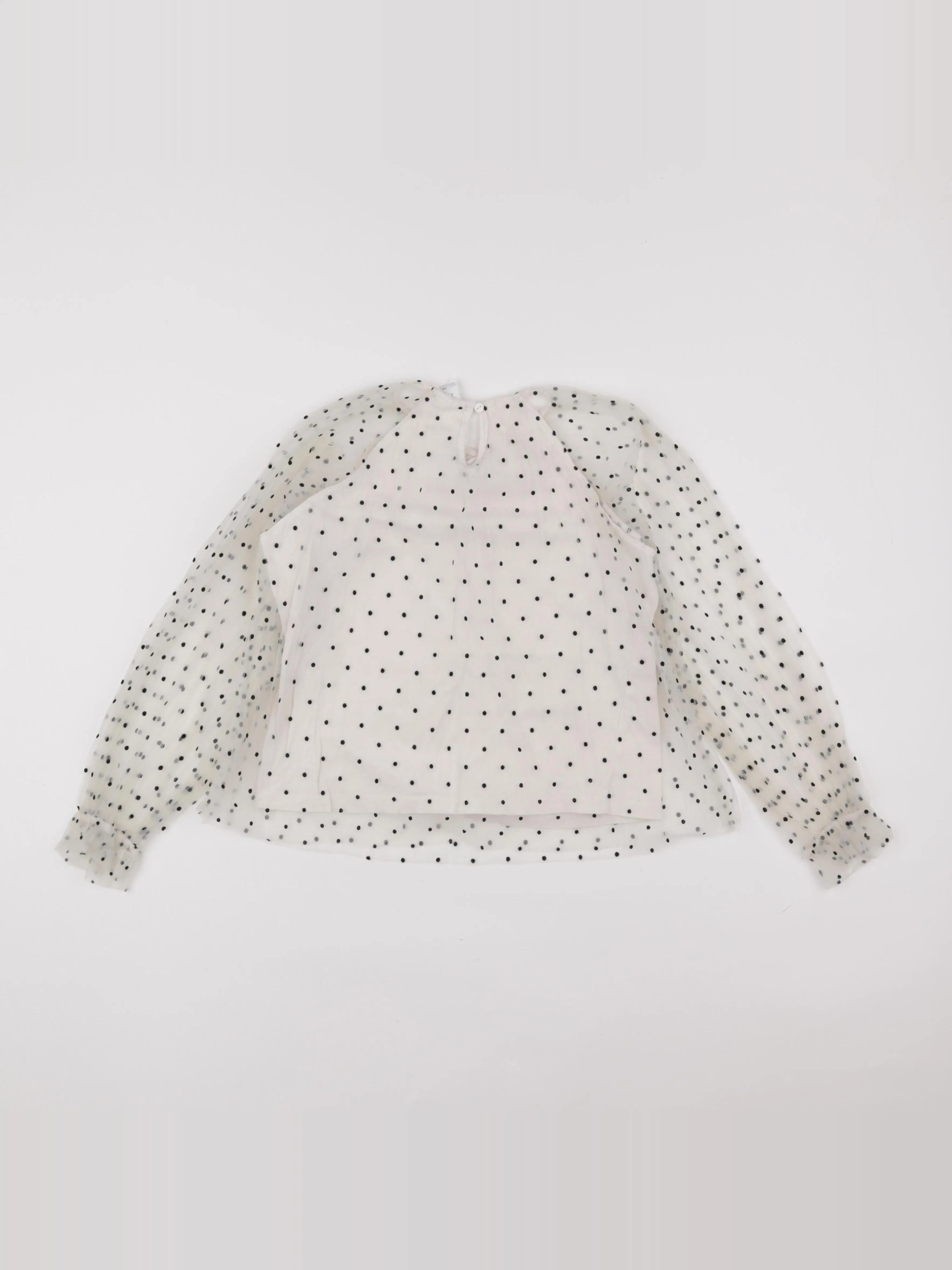 Zara - blouse blanc - 10 ans