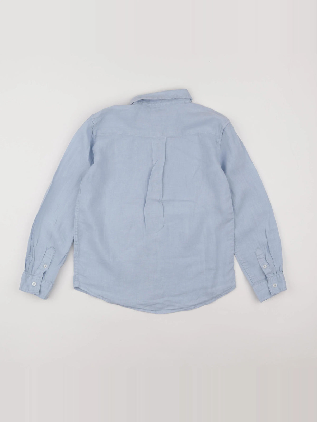Monoprix - chemise bleu - 10 ans