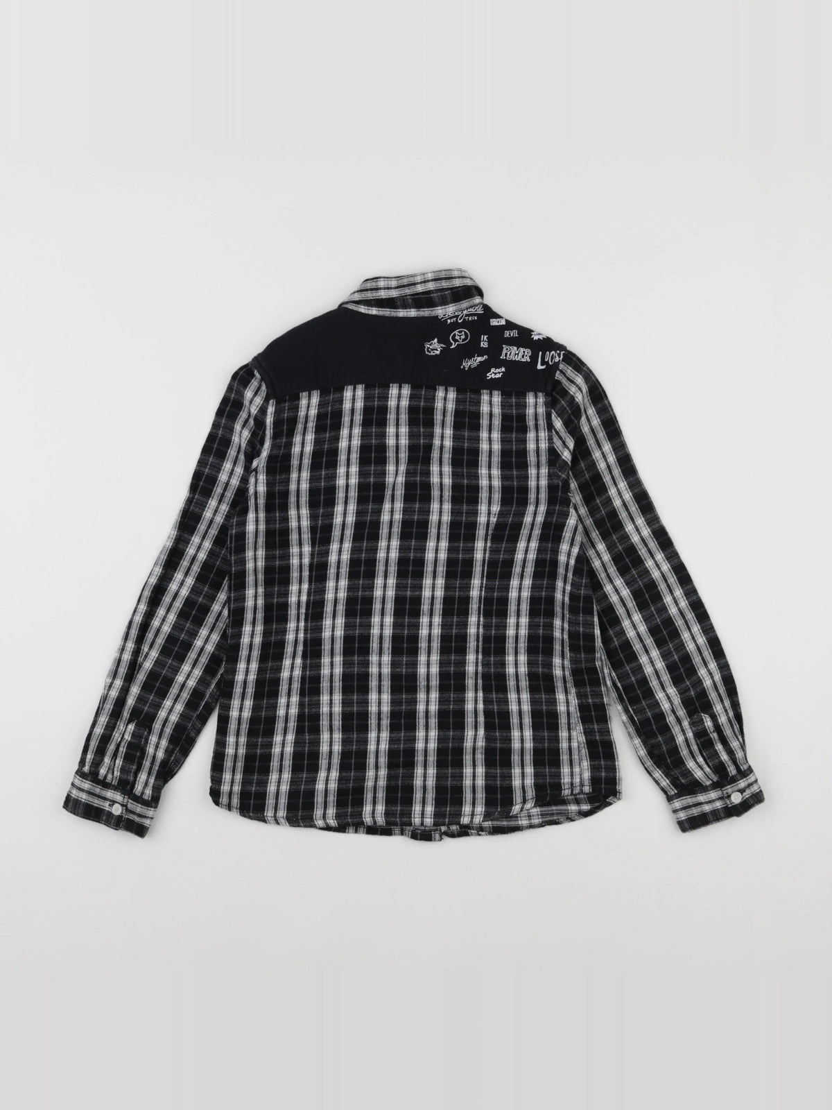 IKKS - chemise noir - 8 ans