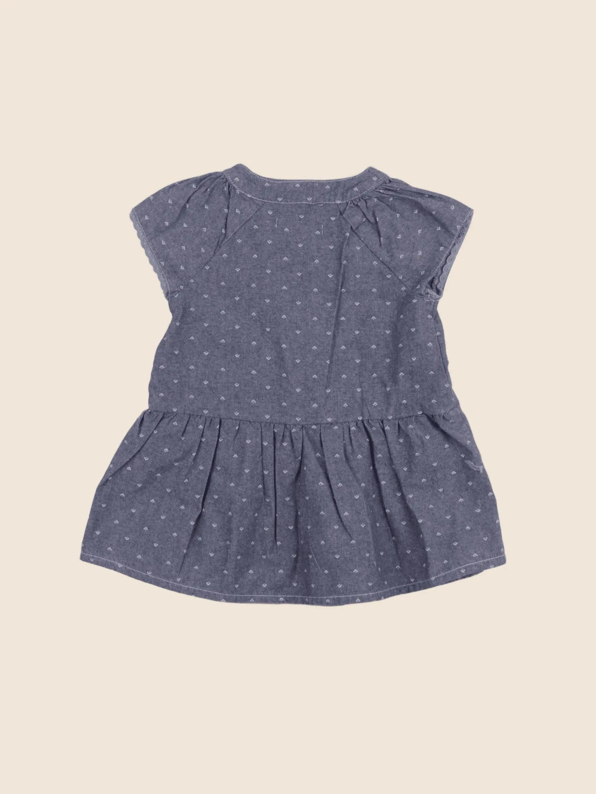 Vertbaudet - robe bleu - 6 mois