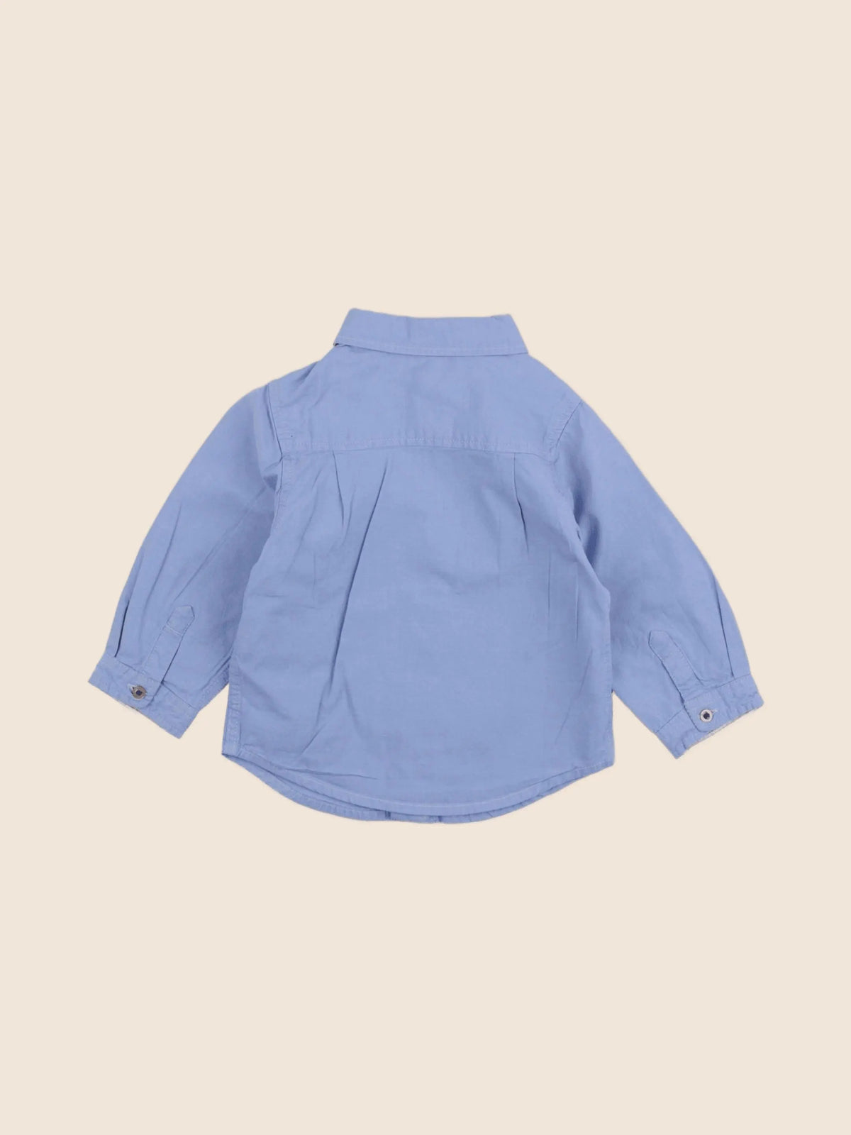 Jacadi - chemise bleu - 12 mois