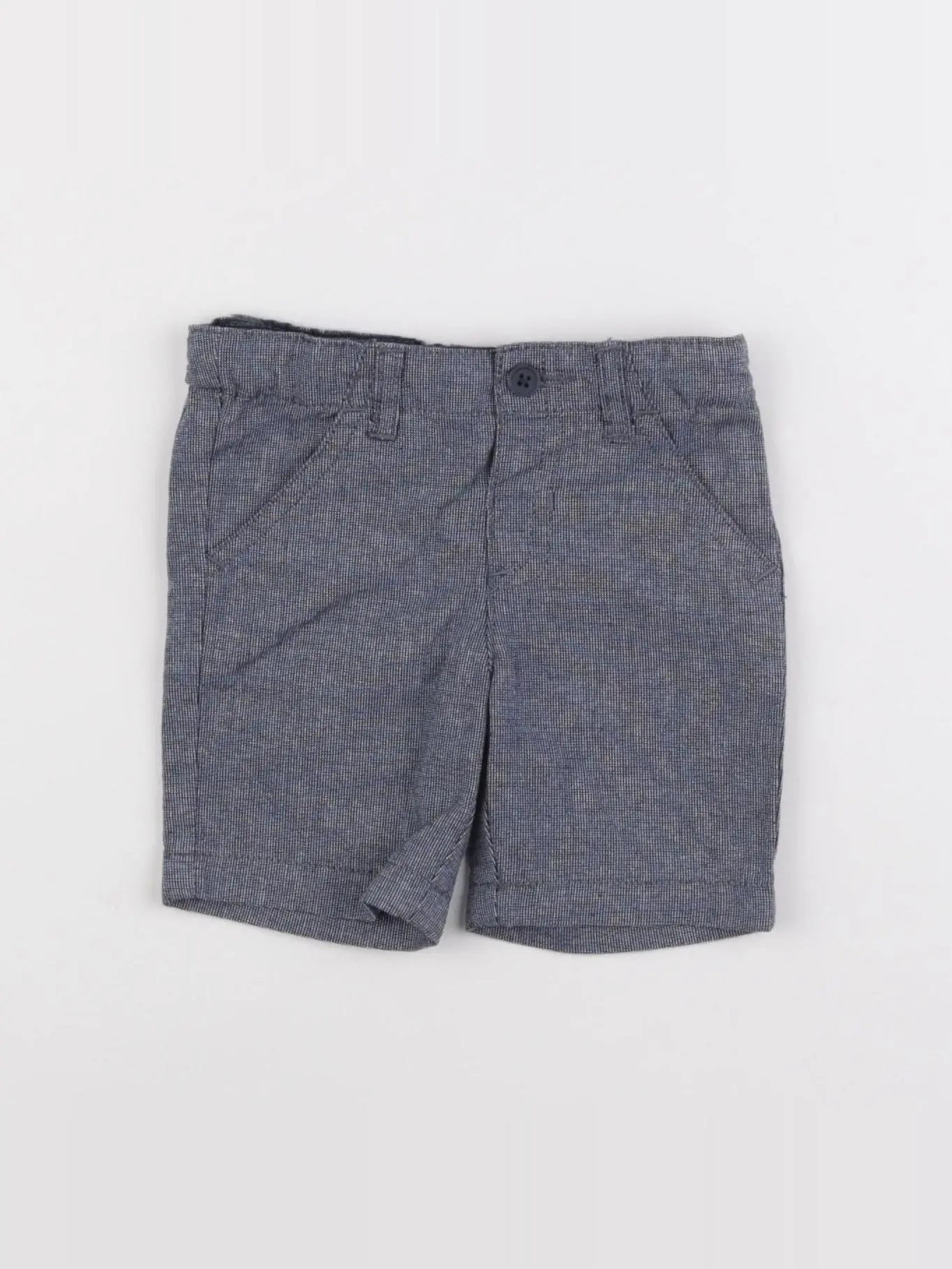 Boutchou - short bleu - 6 mois