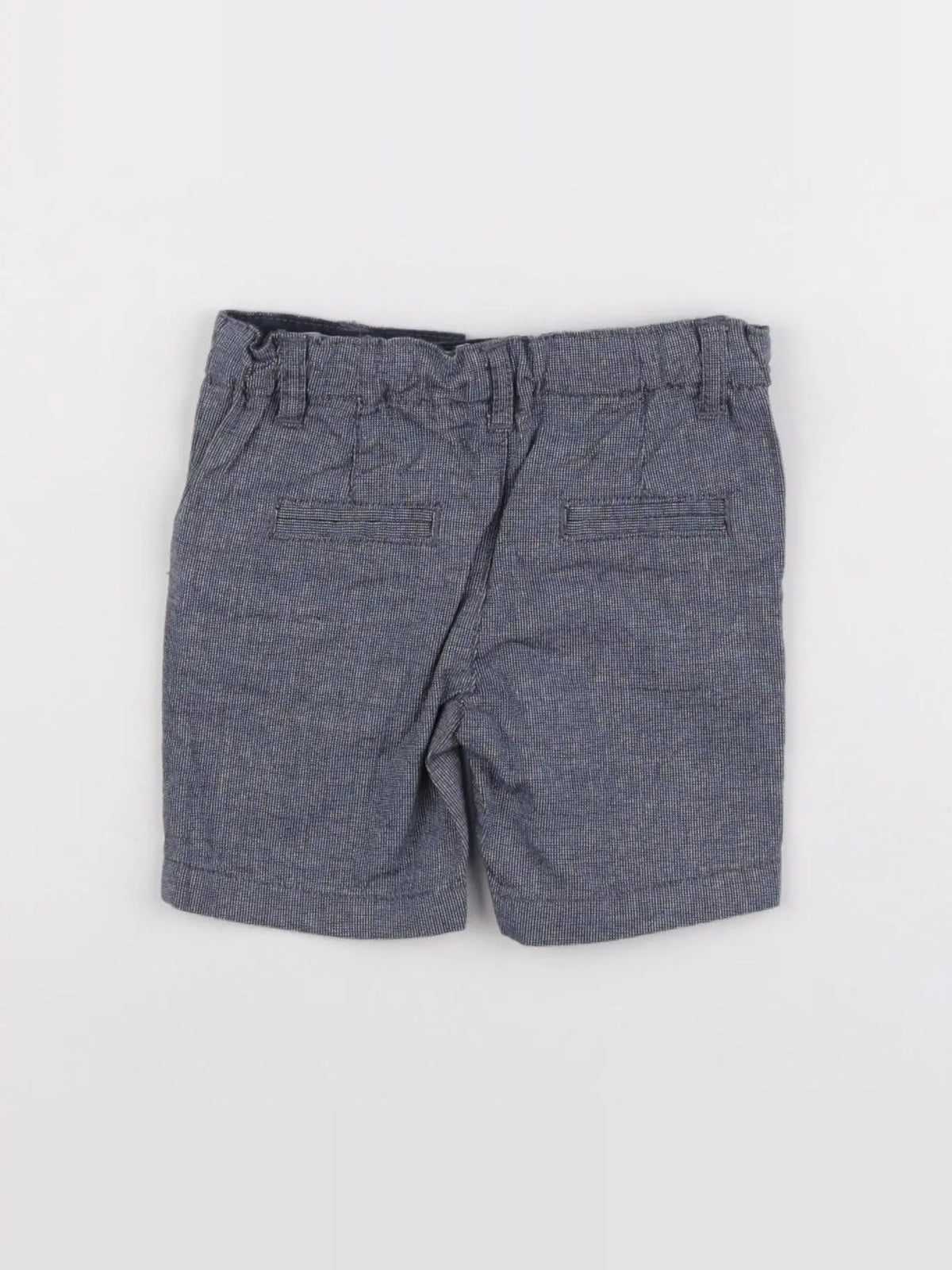 Boutchou - short bleu - 6 mois