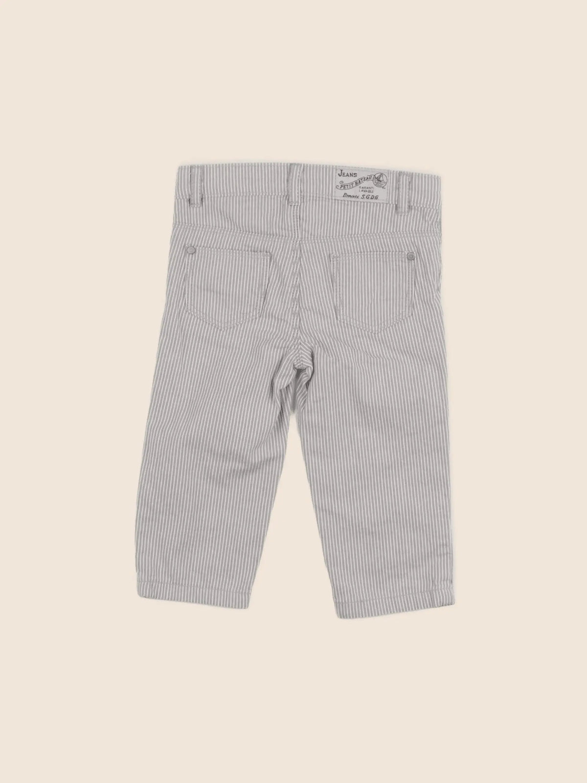 Petit Bateau - pantalon beige - 12 mois