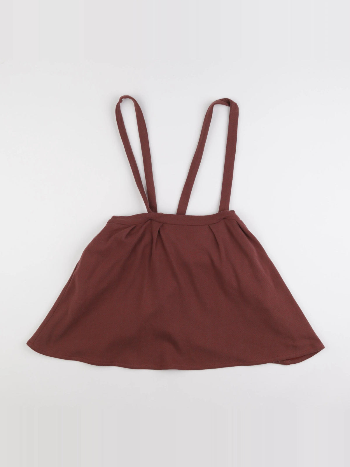 Risu Risu - jupe marron, rouge - 10 ans