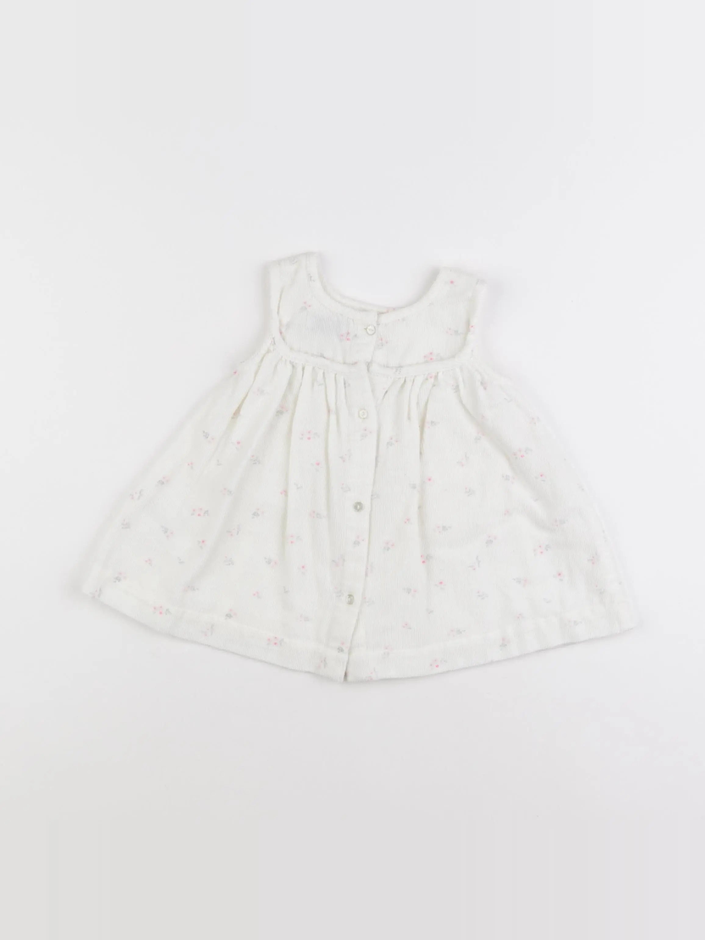 Cyrillus - robe blanc - 6 mois