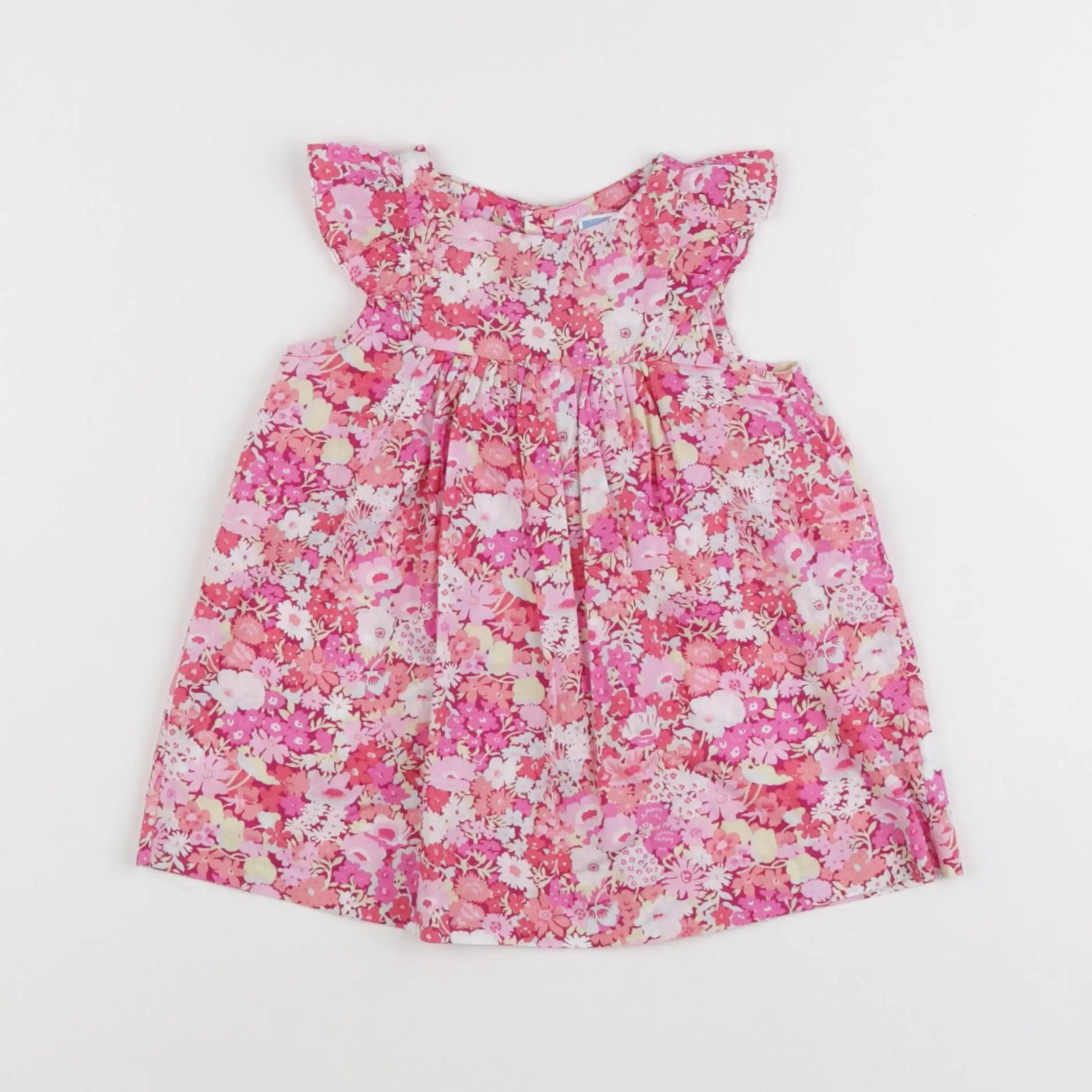 Jacadi - robe liberty multicolore - 6 mois