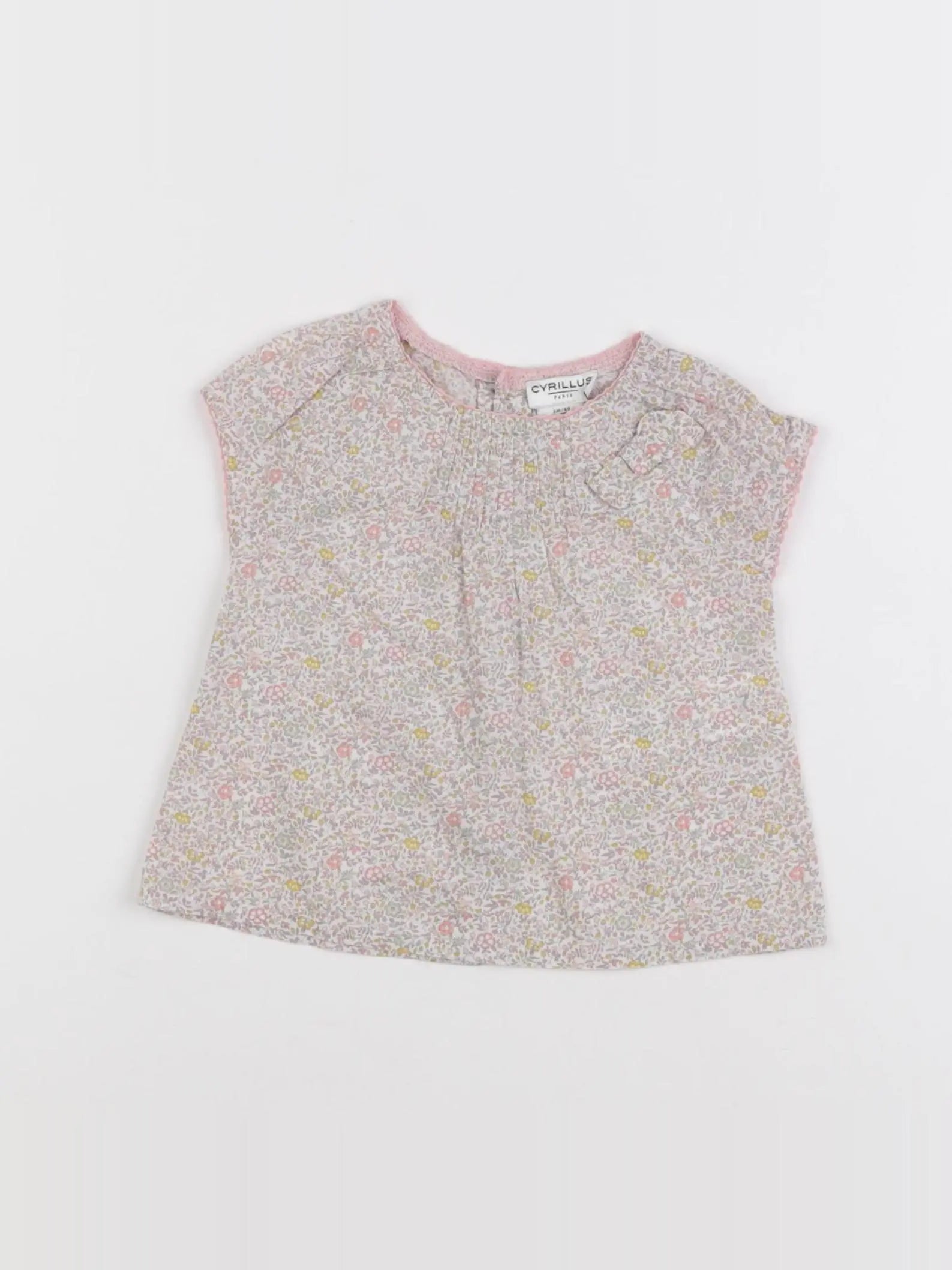 Cyrillus - blouse multicolore - 3 mois