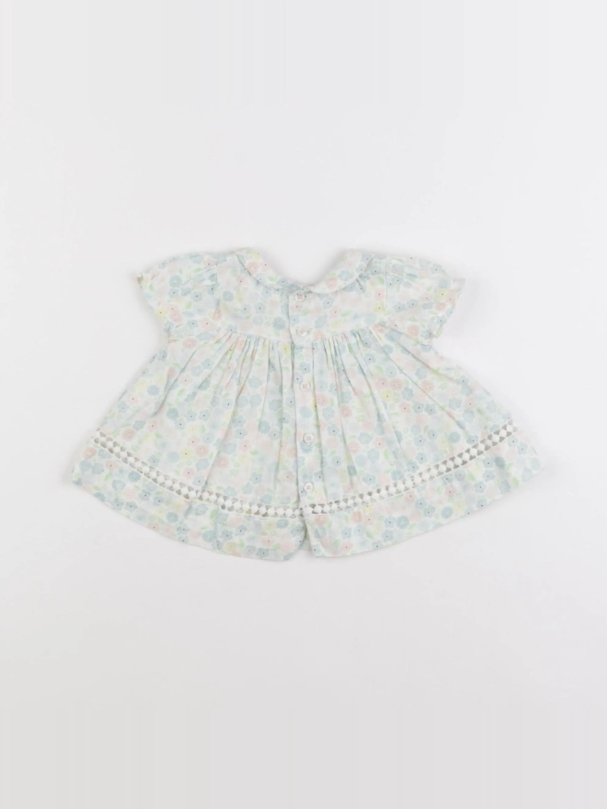 Boutchou - blouse multicolore - 3 mois