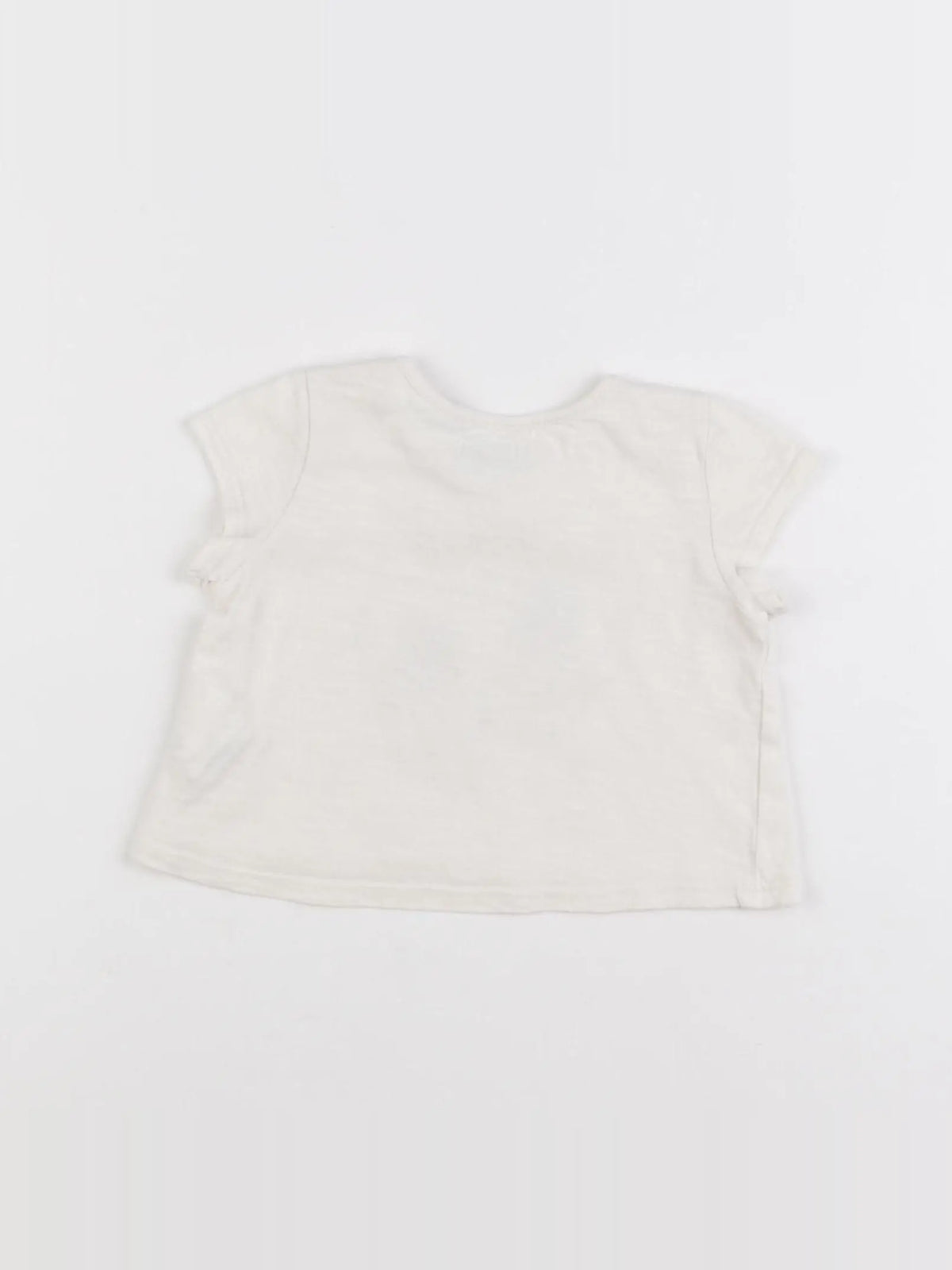 IKKS - tee-shirt beige - 6 mois