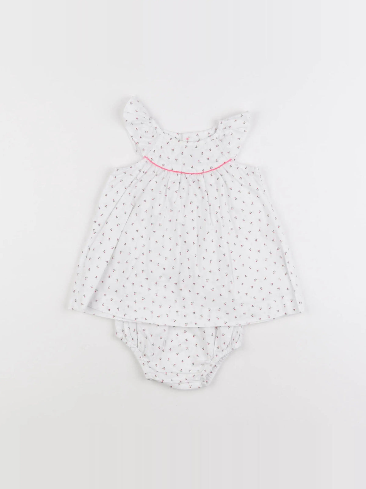 Jacadi - robe blanc - 3 mois