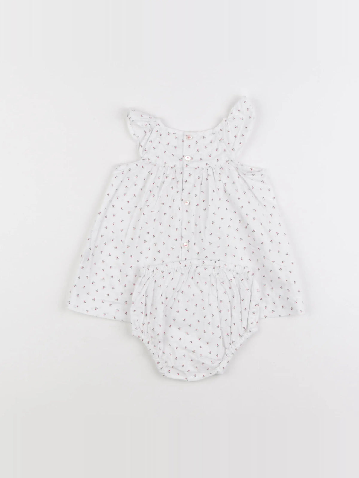 Jacadi - robe blanc - 3 mois